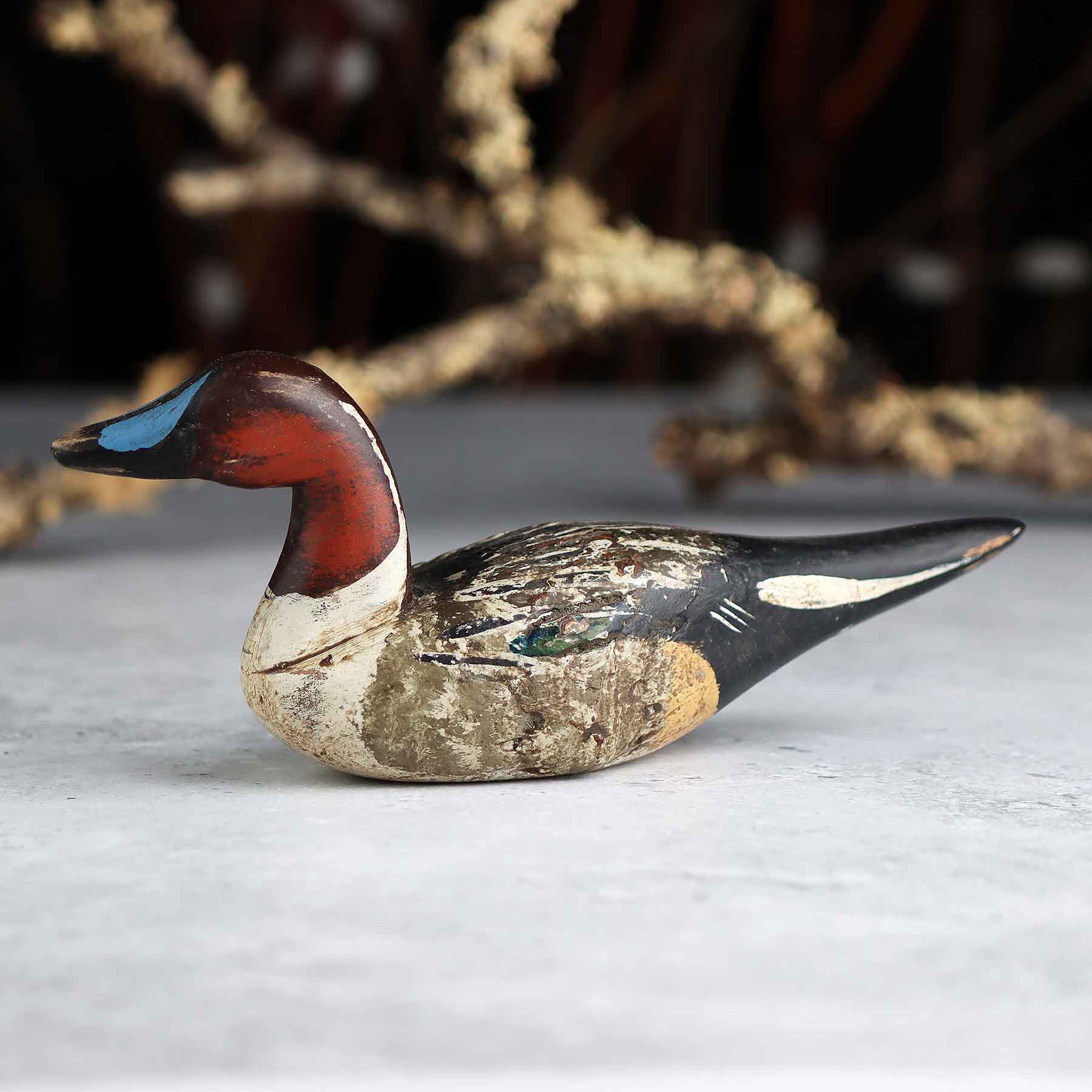 Mini Green-winged Teal Decoy