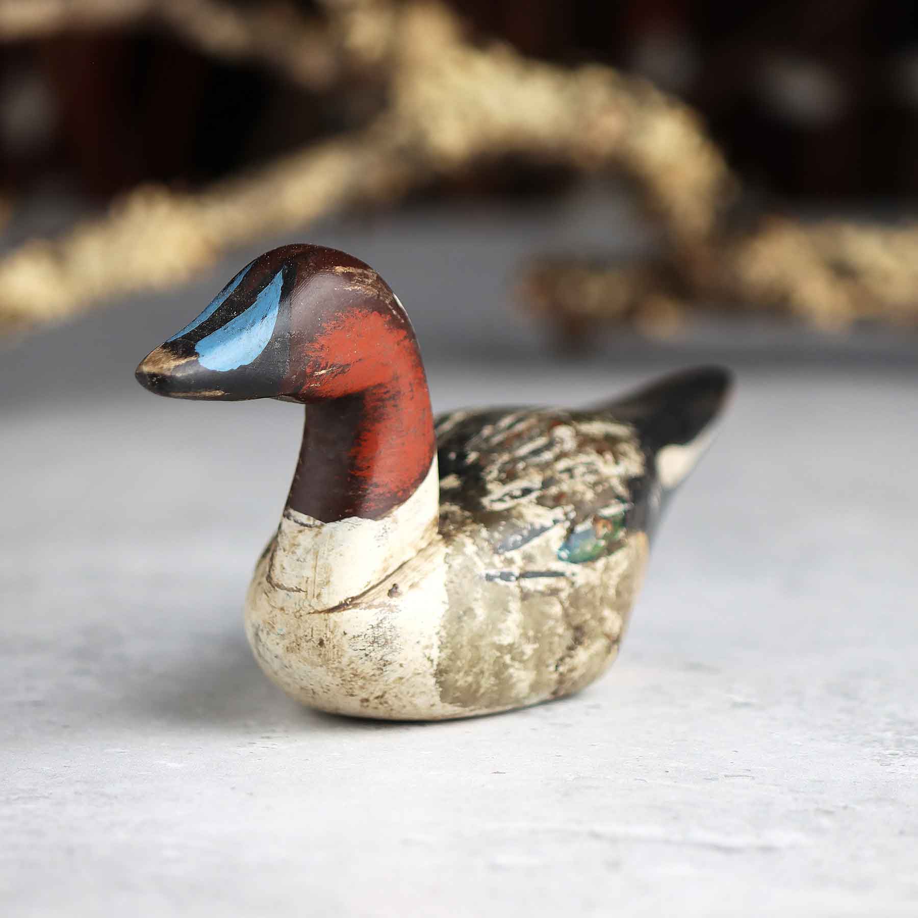 Mini Green-winged Teal Decoy