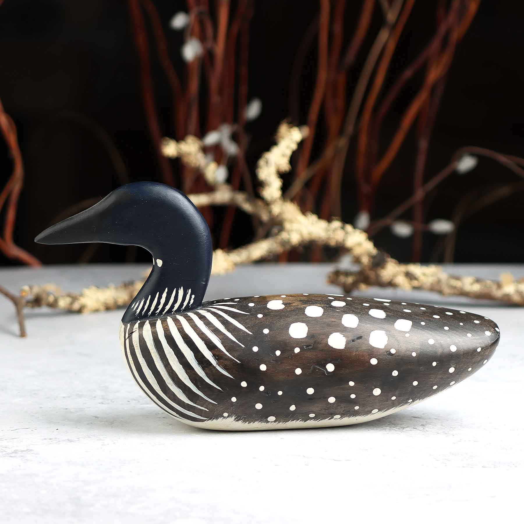 Loon Decoy in Cedar