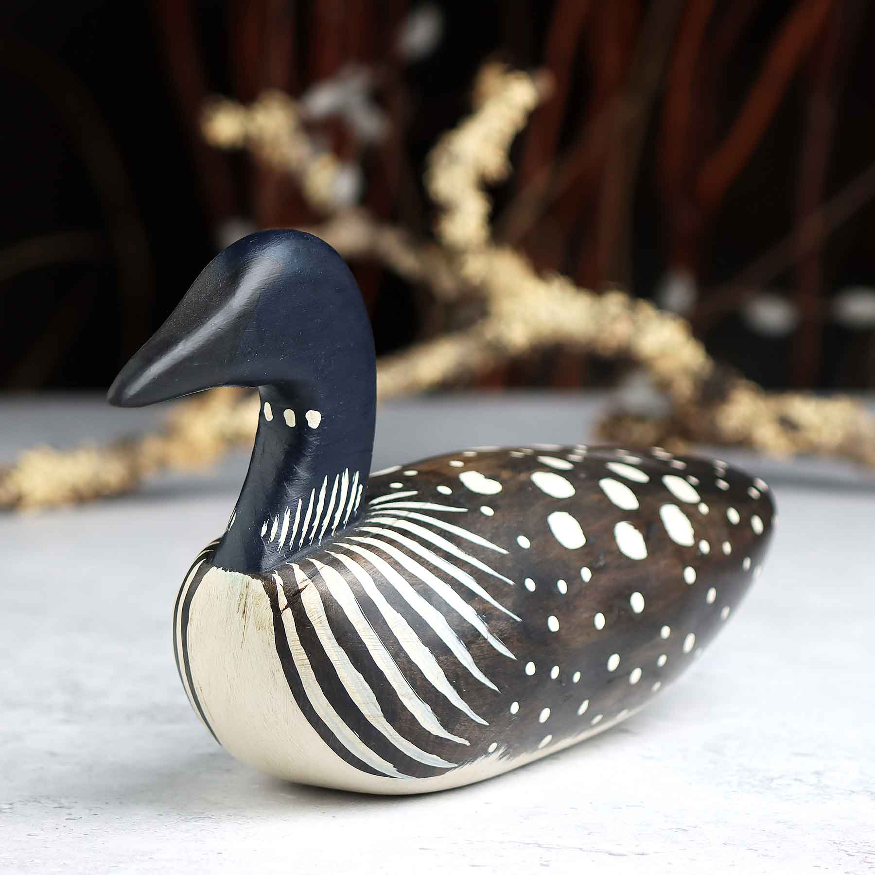 Loon Decoy in Cedar