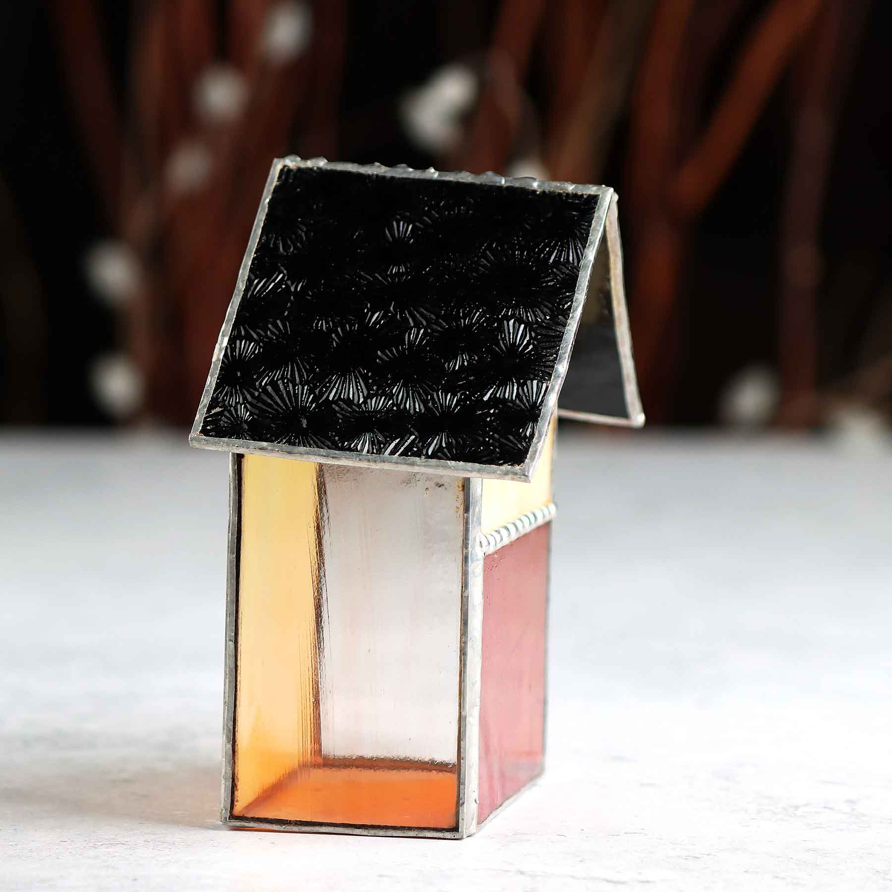 Stained Glass 3D House