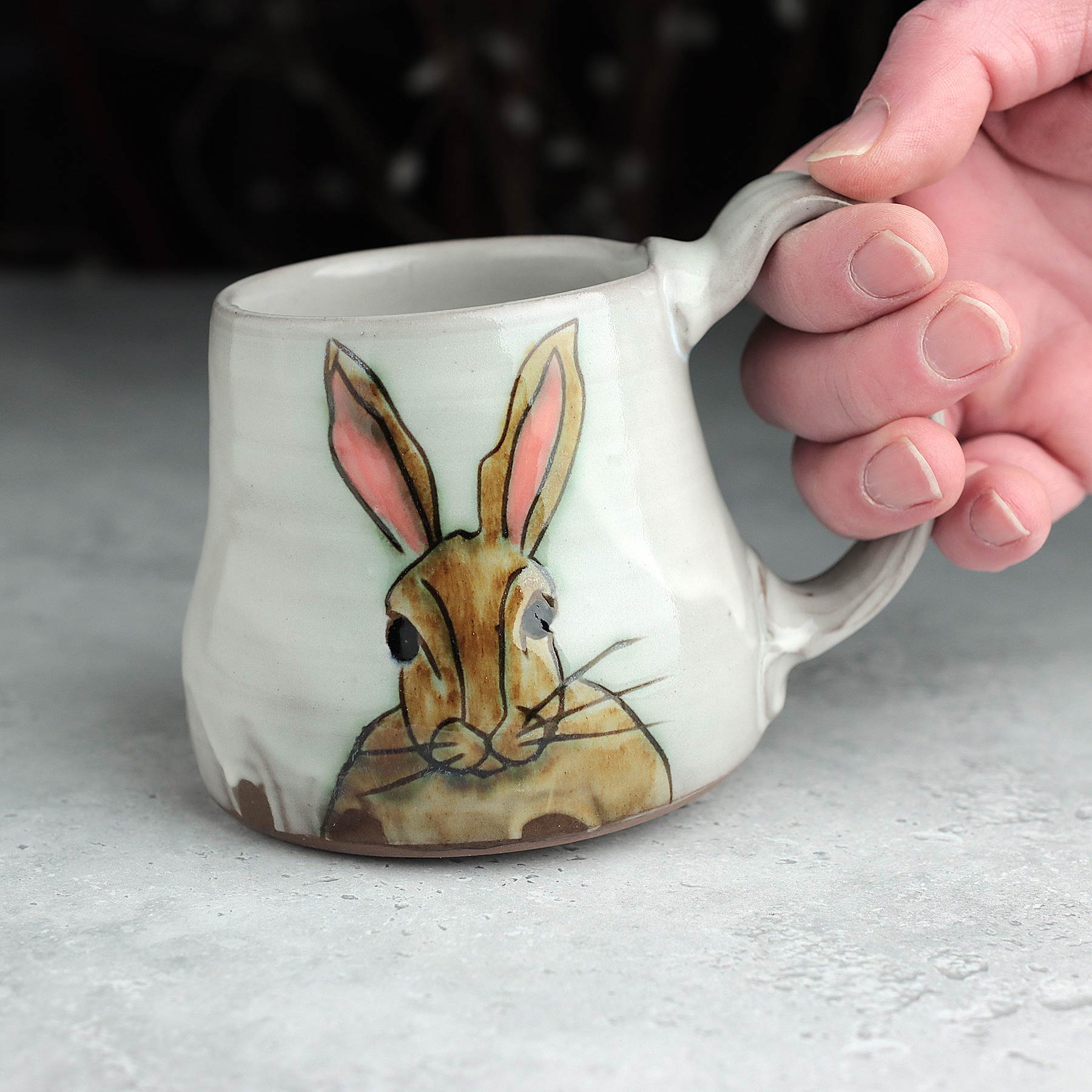 Bunny Bottom Mug