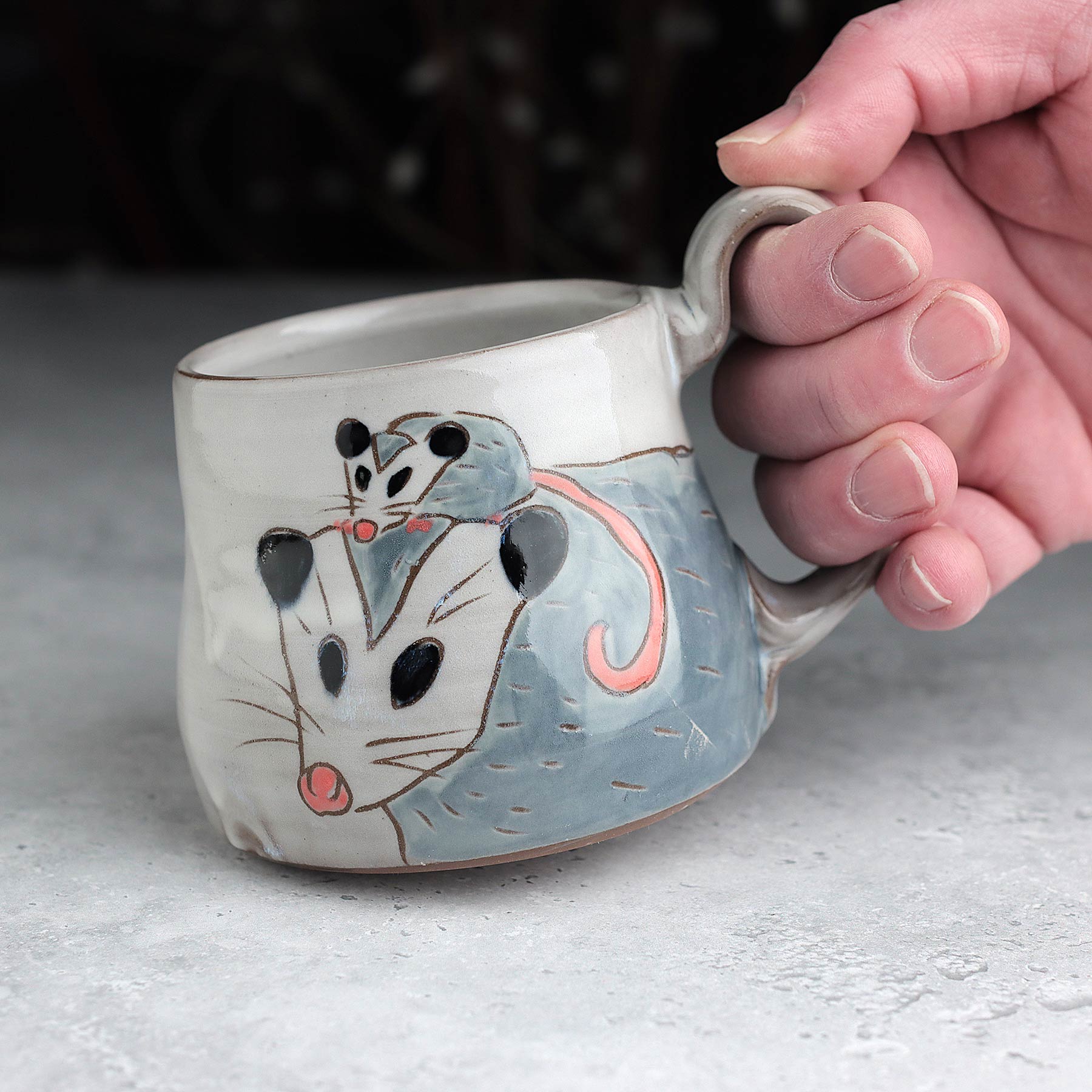 Possum Bottom Mug