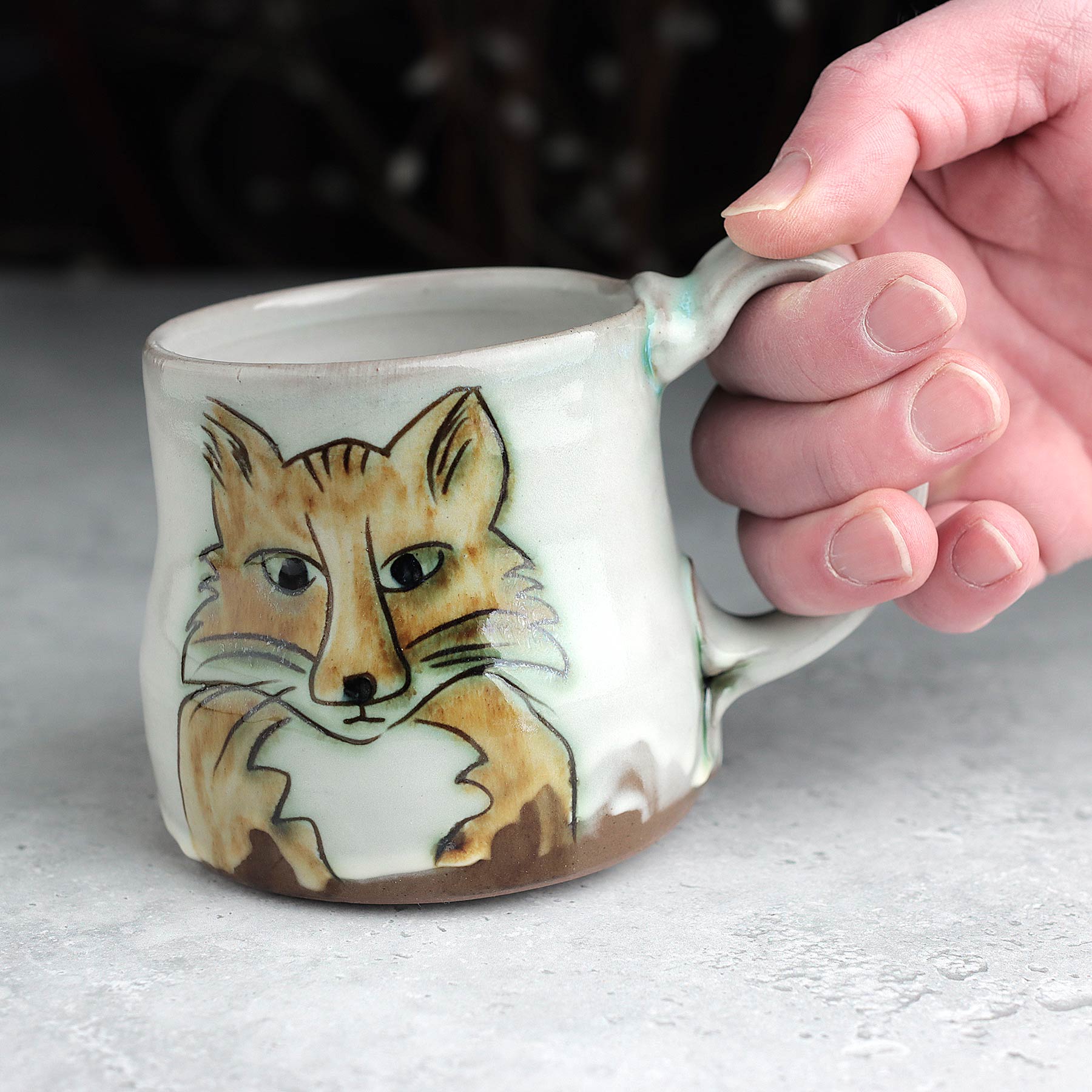 Fox Bottom Mug