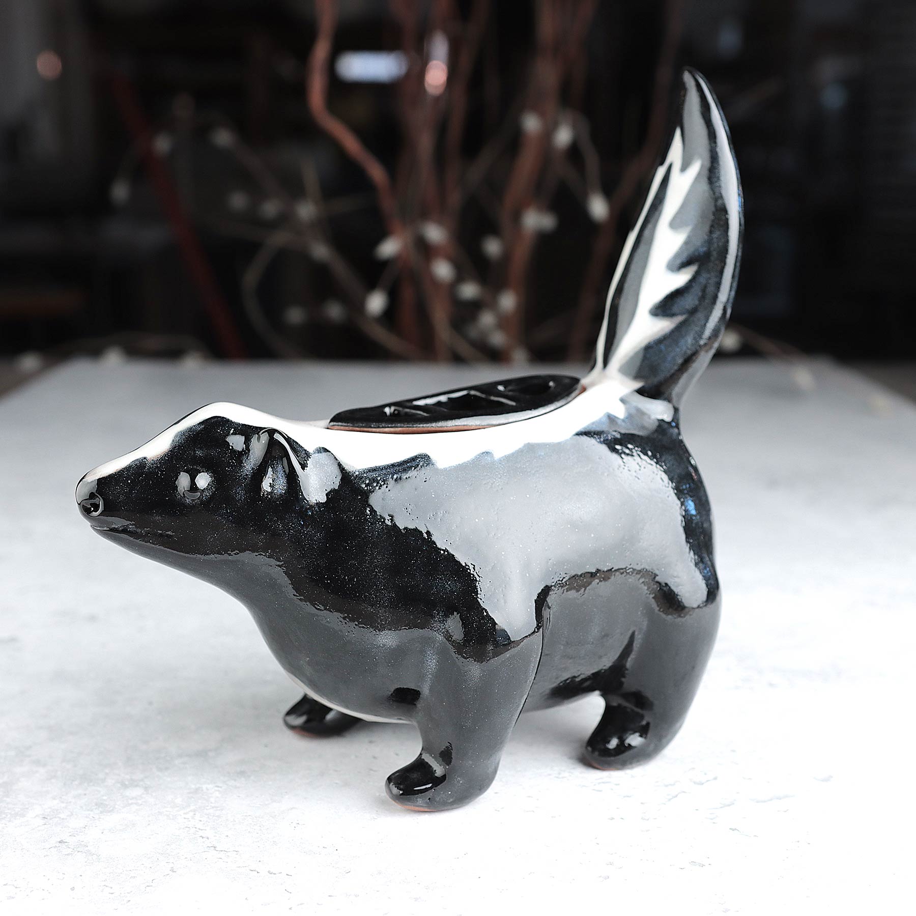 Skunk Vase
