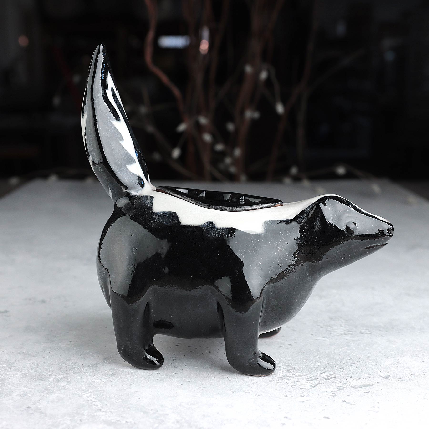 Skunk Vase