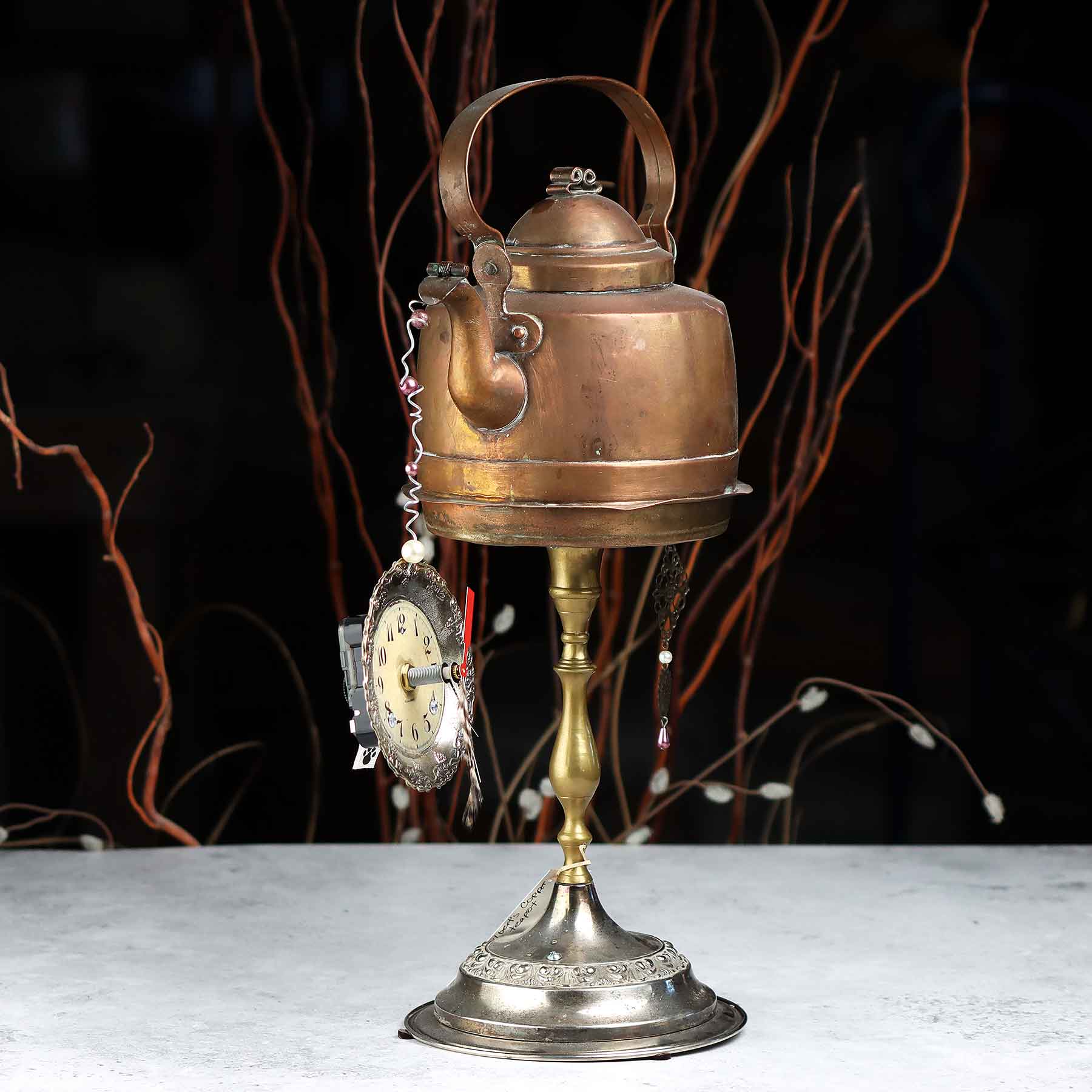 Gilbert's Copper Teapot Clock