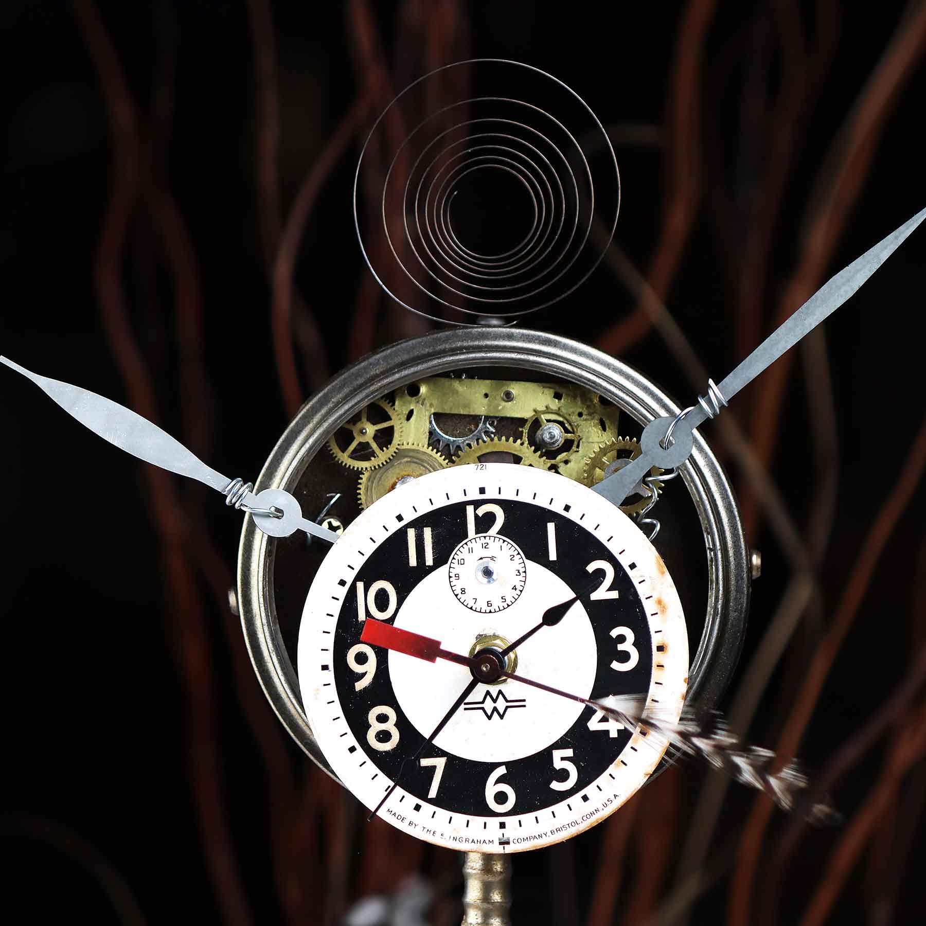 Mini Gear Box Clock