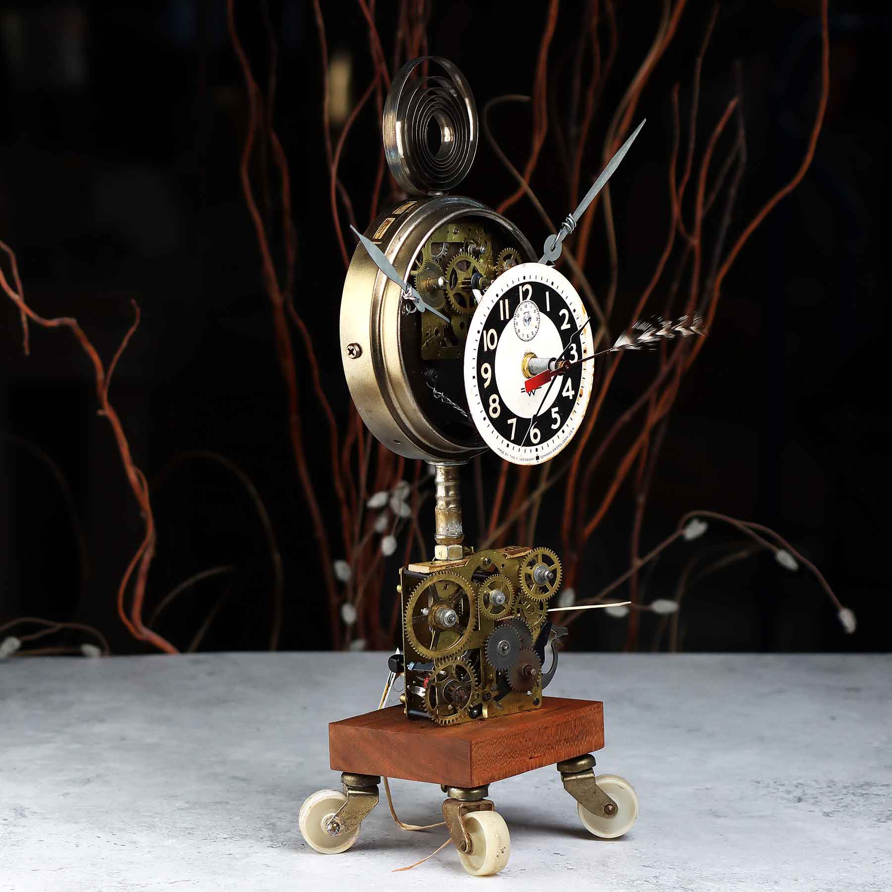 Mini Gear Box Clock