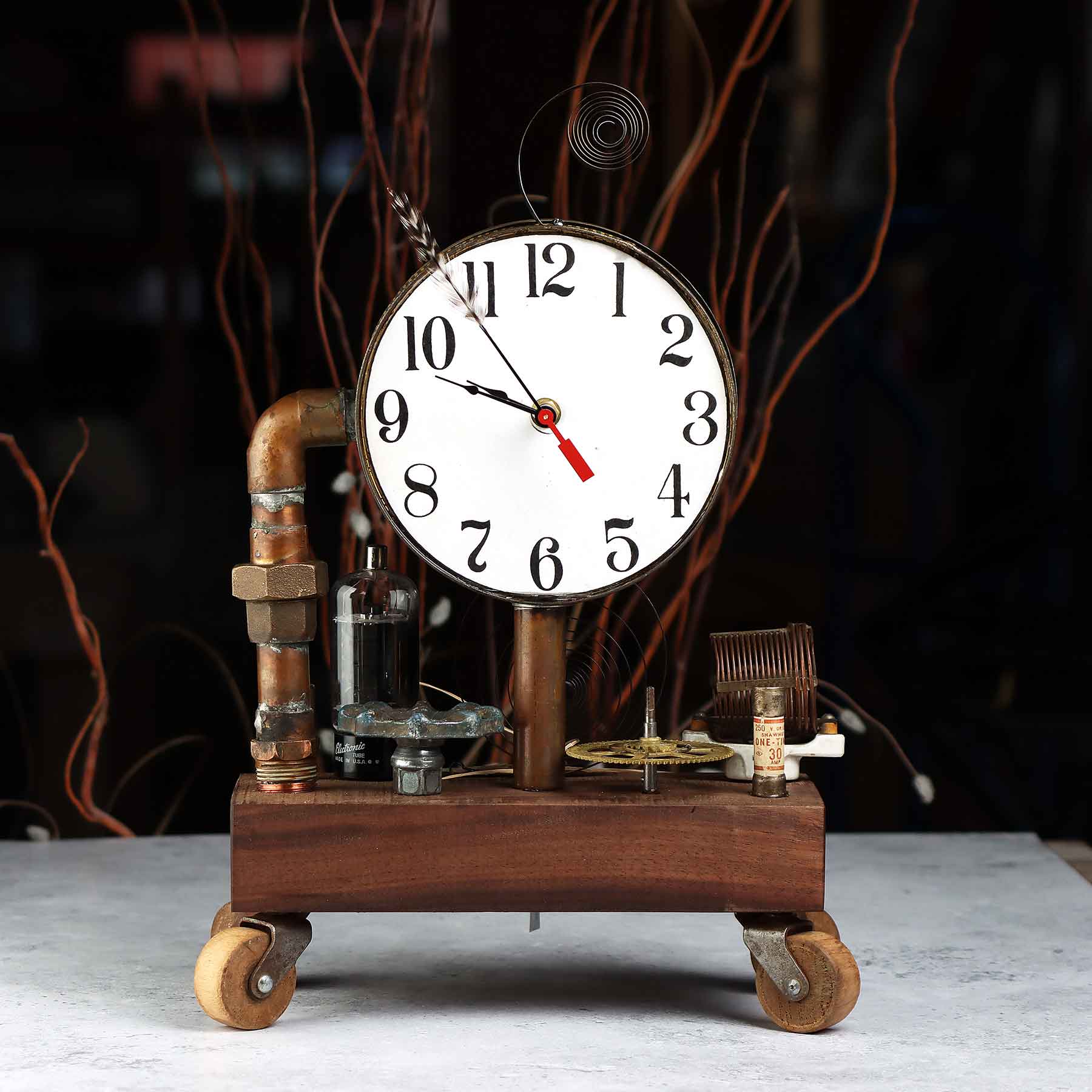 One-time Radio Tube Clock