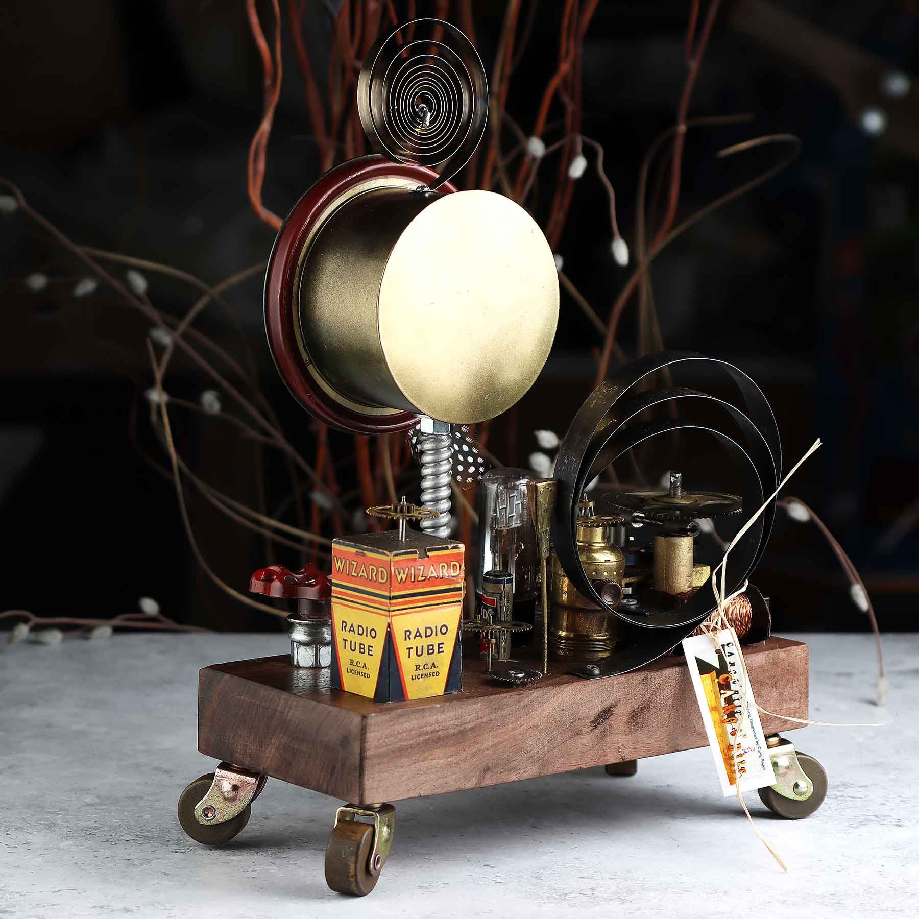 Wizard Radio Tube Clock