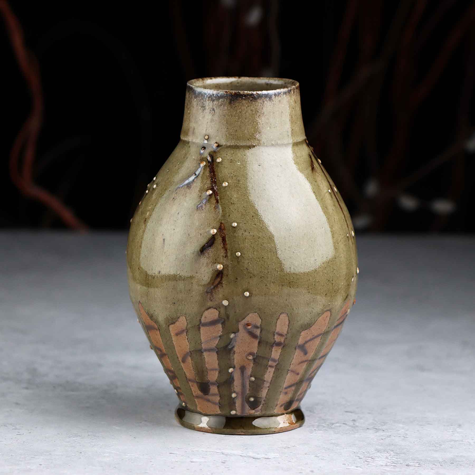 Salt-glazed Wood-fired Vase