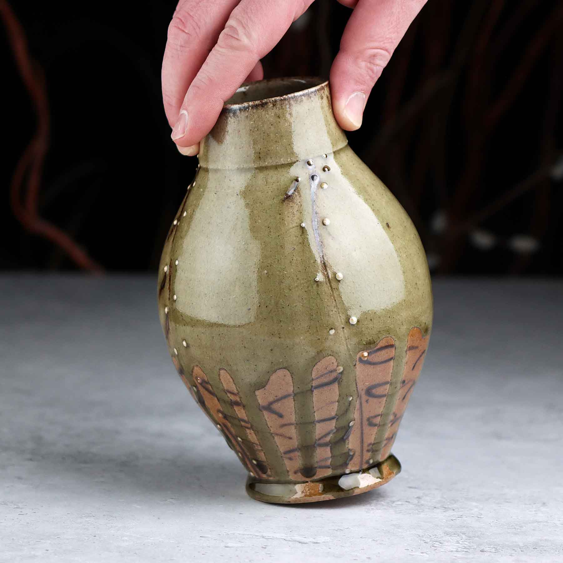 Salt-glazed Wood-fired Vase