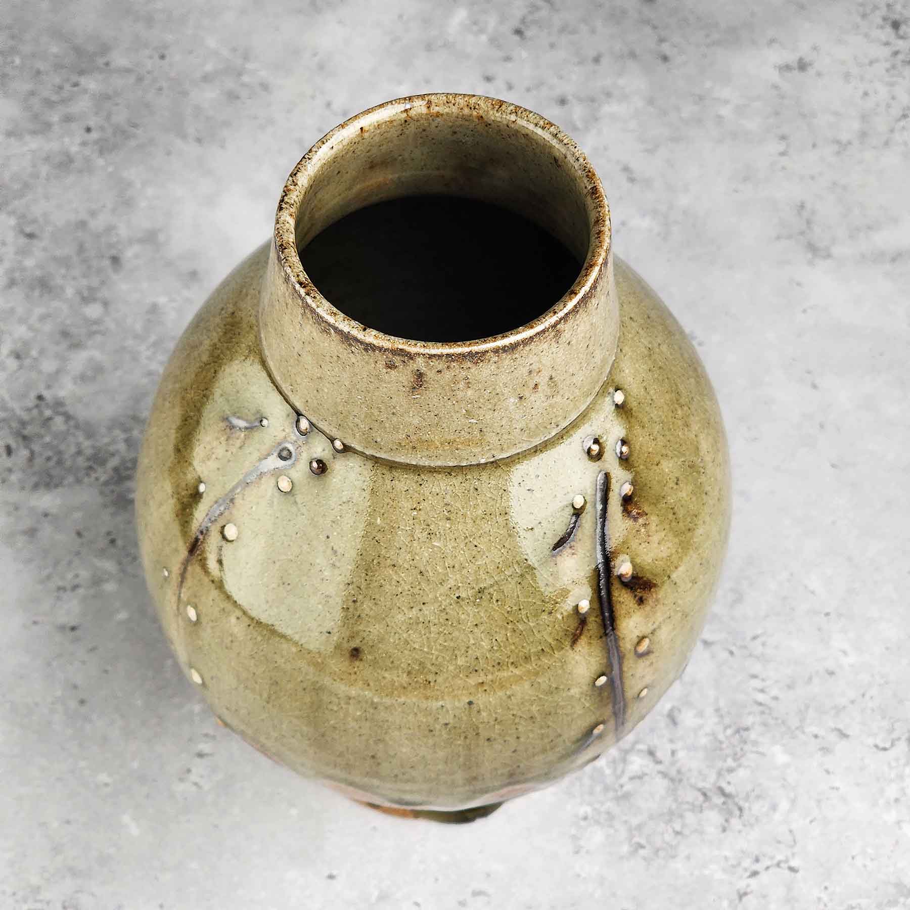 Salt-glazed Wood-fired Vase