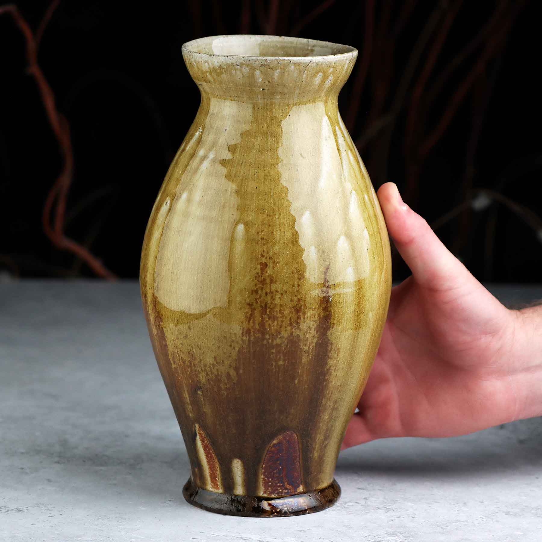 Salt-glazed Wood-fired Vase