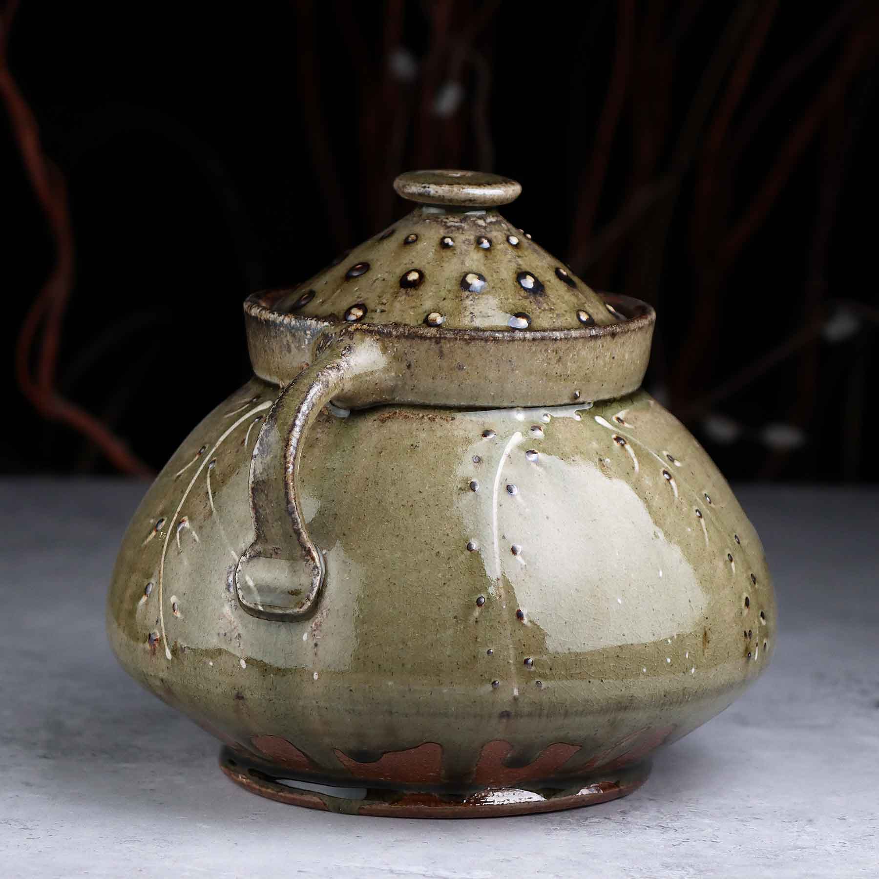 Wood-fired Lidded Jar