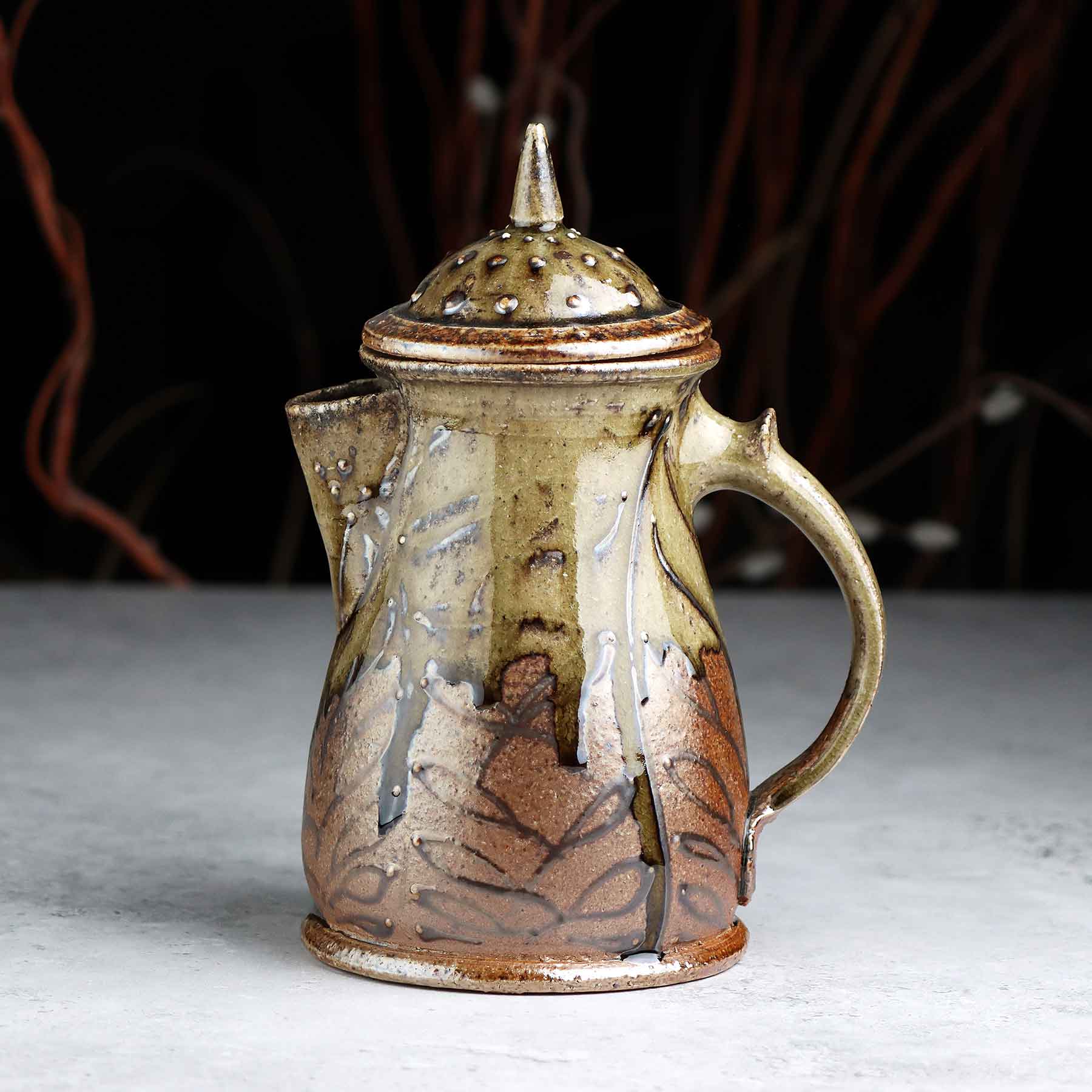 Salt-glazed Teapot