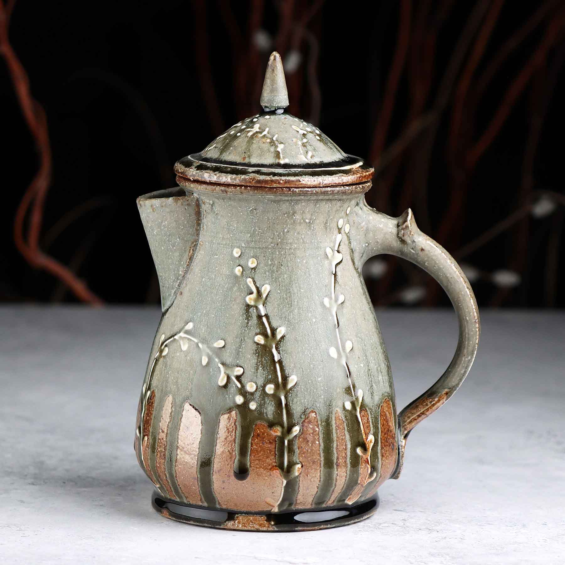 Salt-glazed Teapot