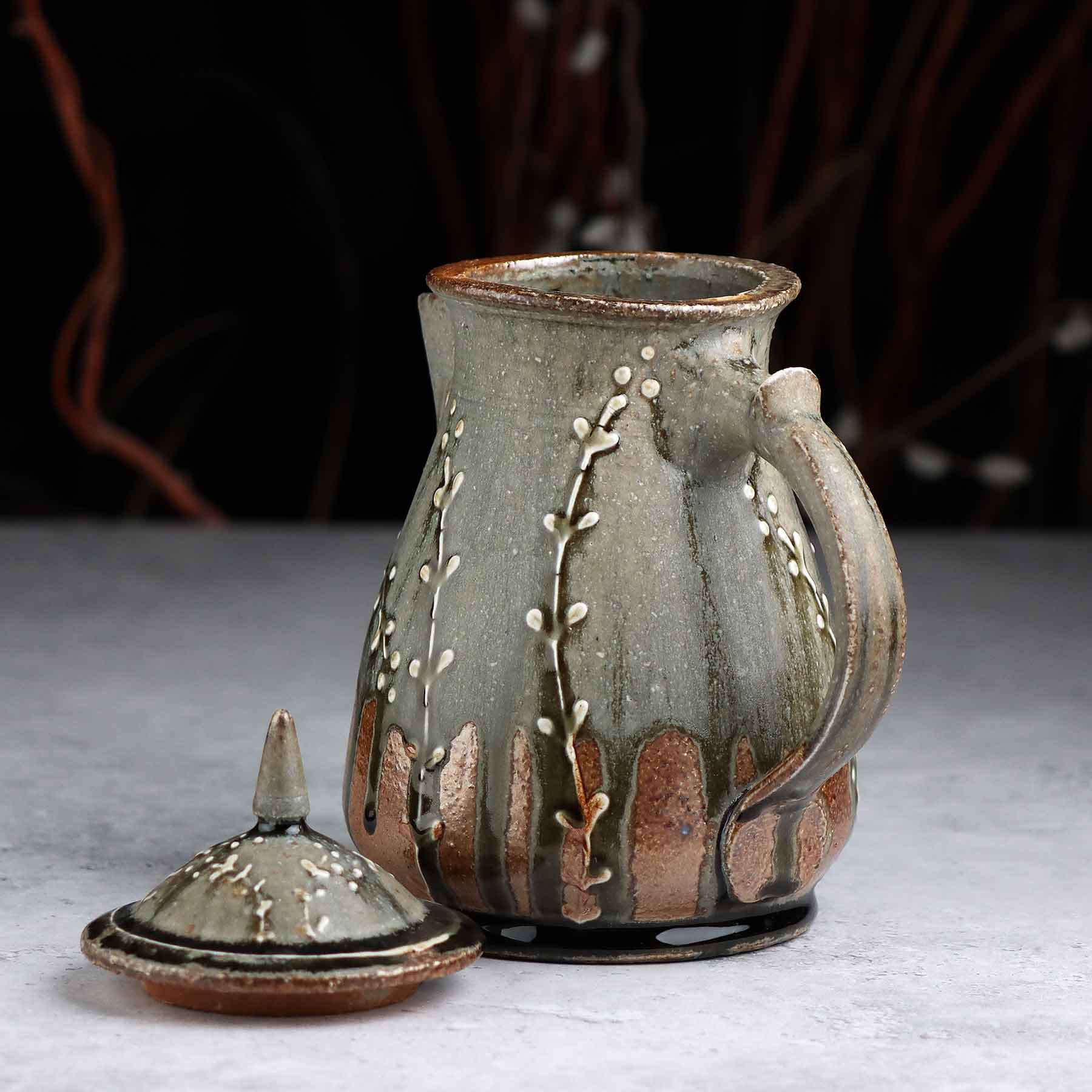 Salt-glazed Teapot