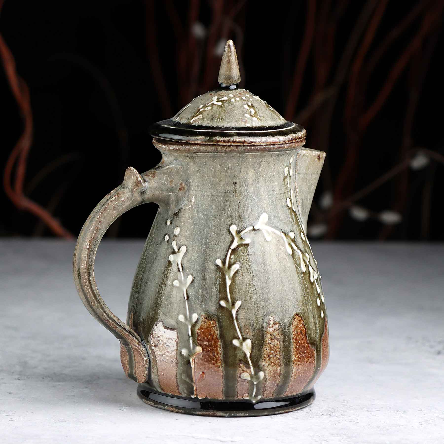 Salt-glazed Teapot