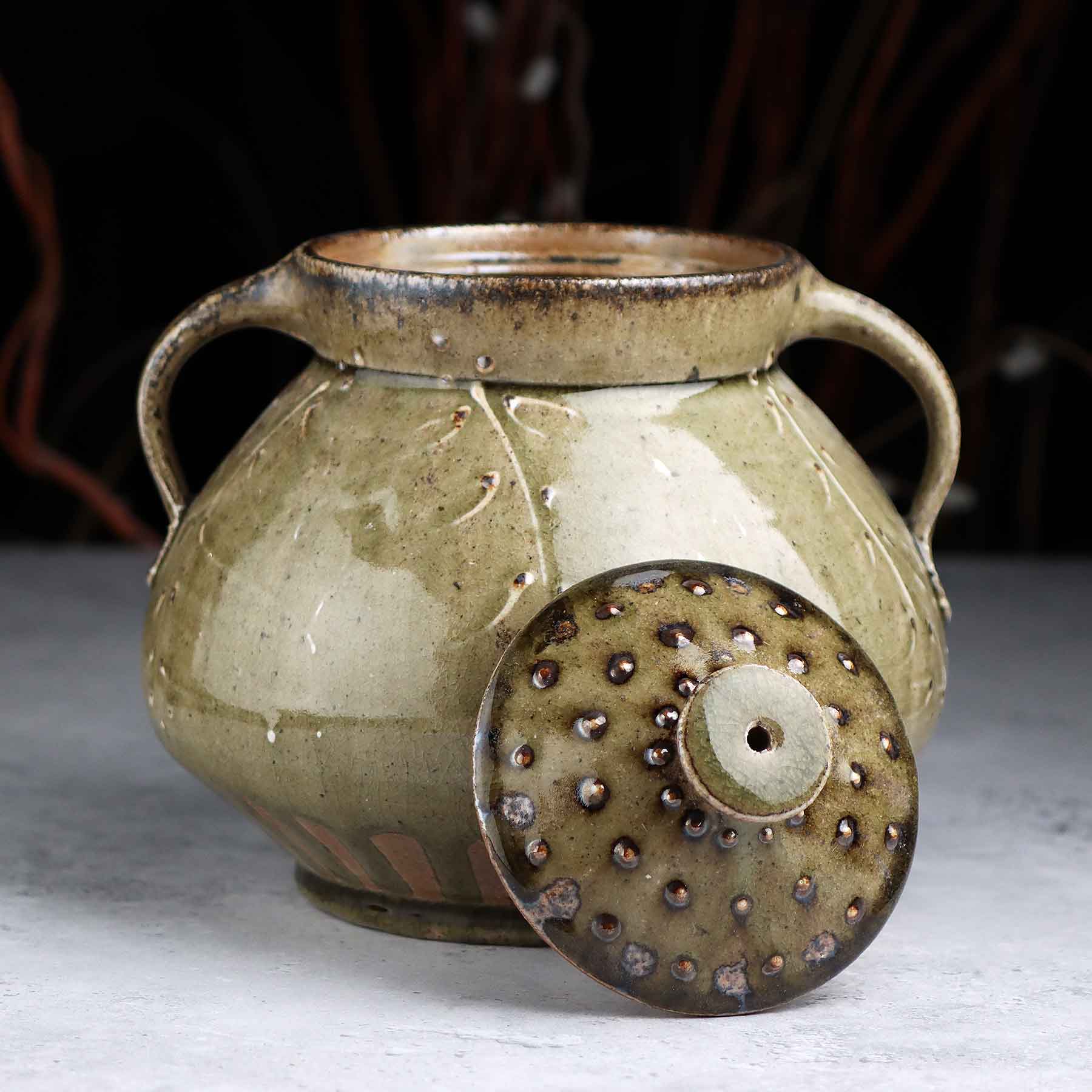 Wood-fired Lidded Jar