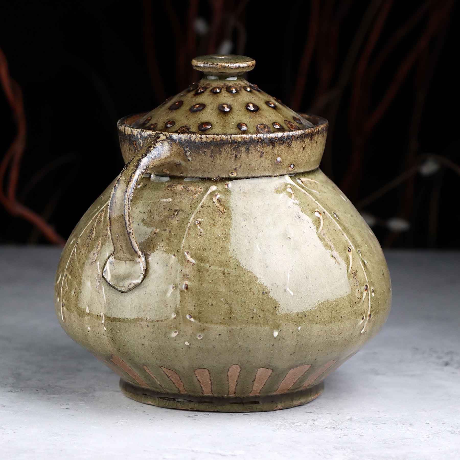 Wood-fired Lidded Jar