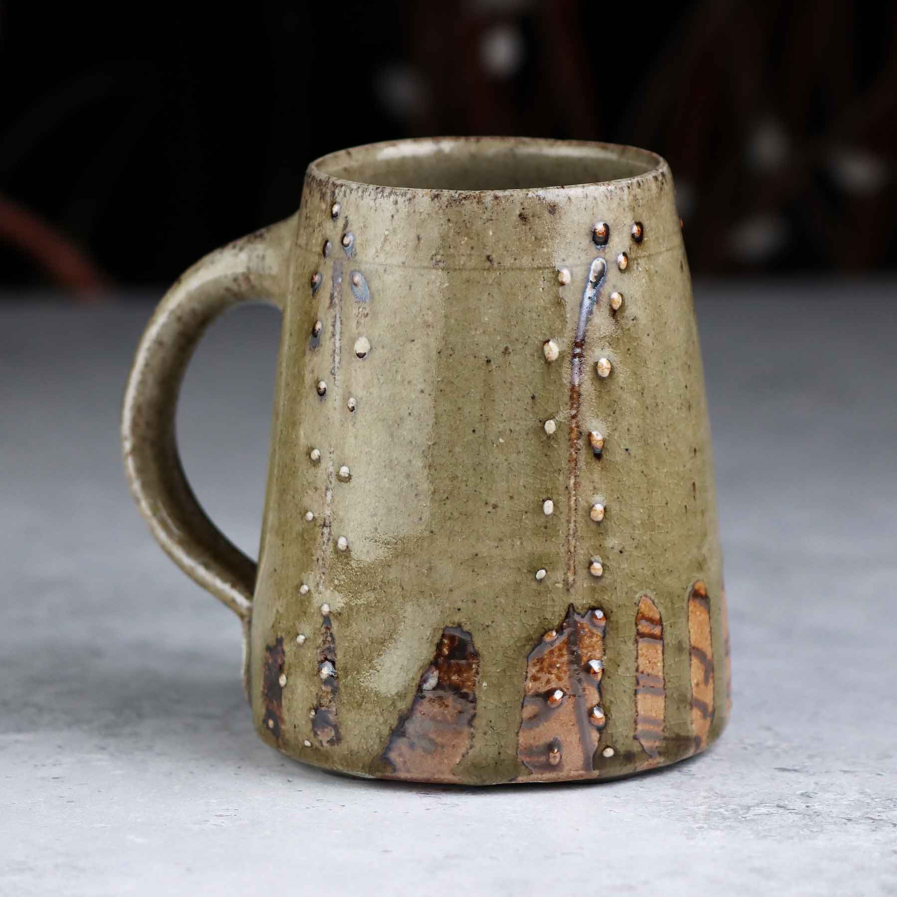 Wood-fired Salt-glazed Mug