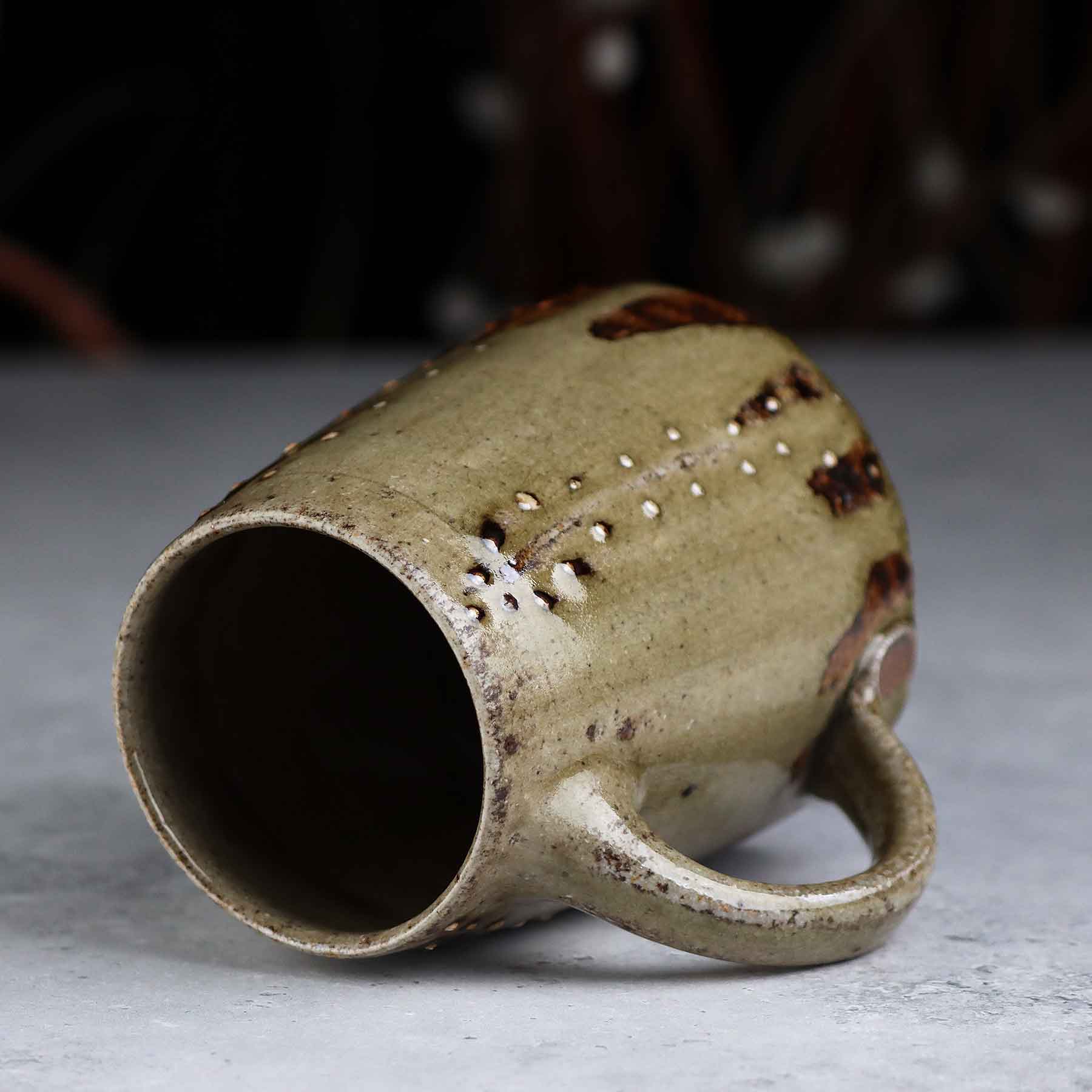 Wood-fired Salt-glazed Mug