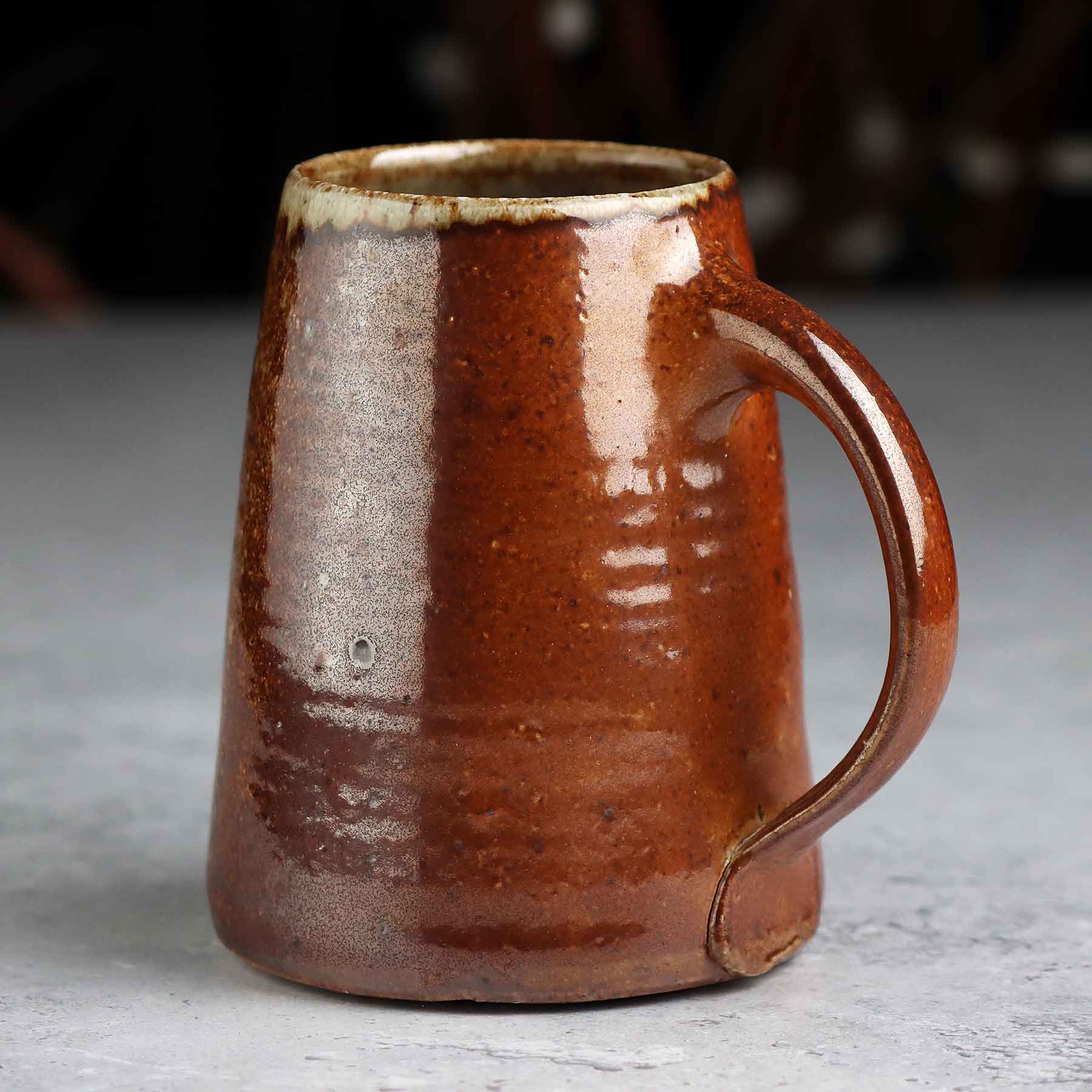 Wood-fired Salt-glazed Mug