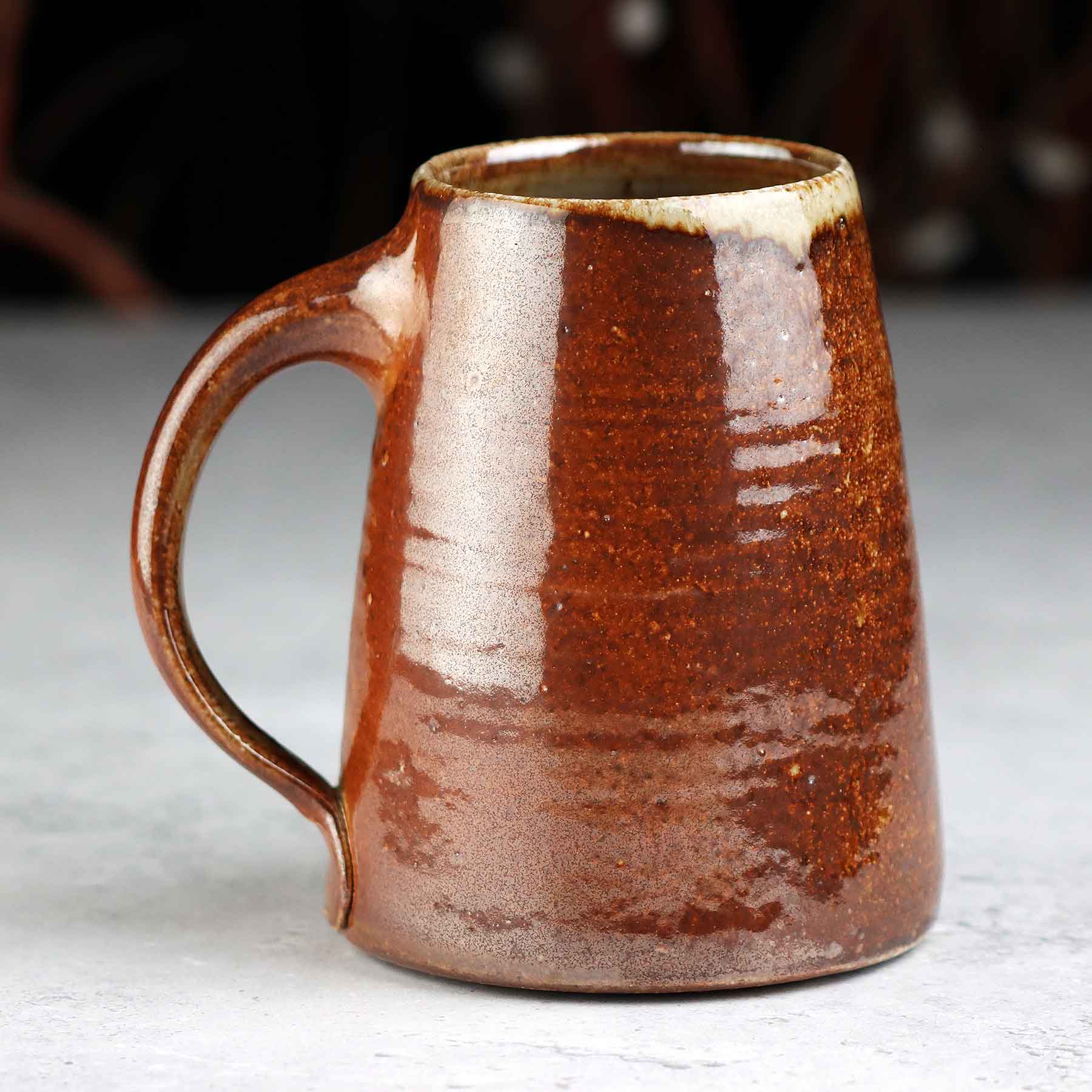 Wood-fired Salt-glazed Mug