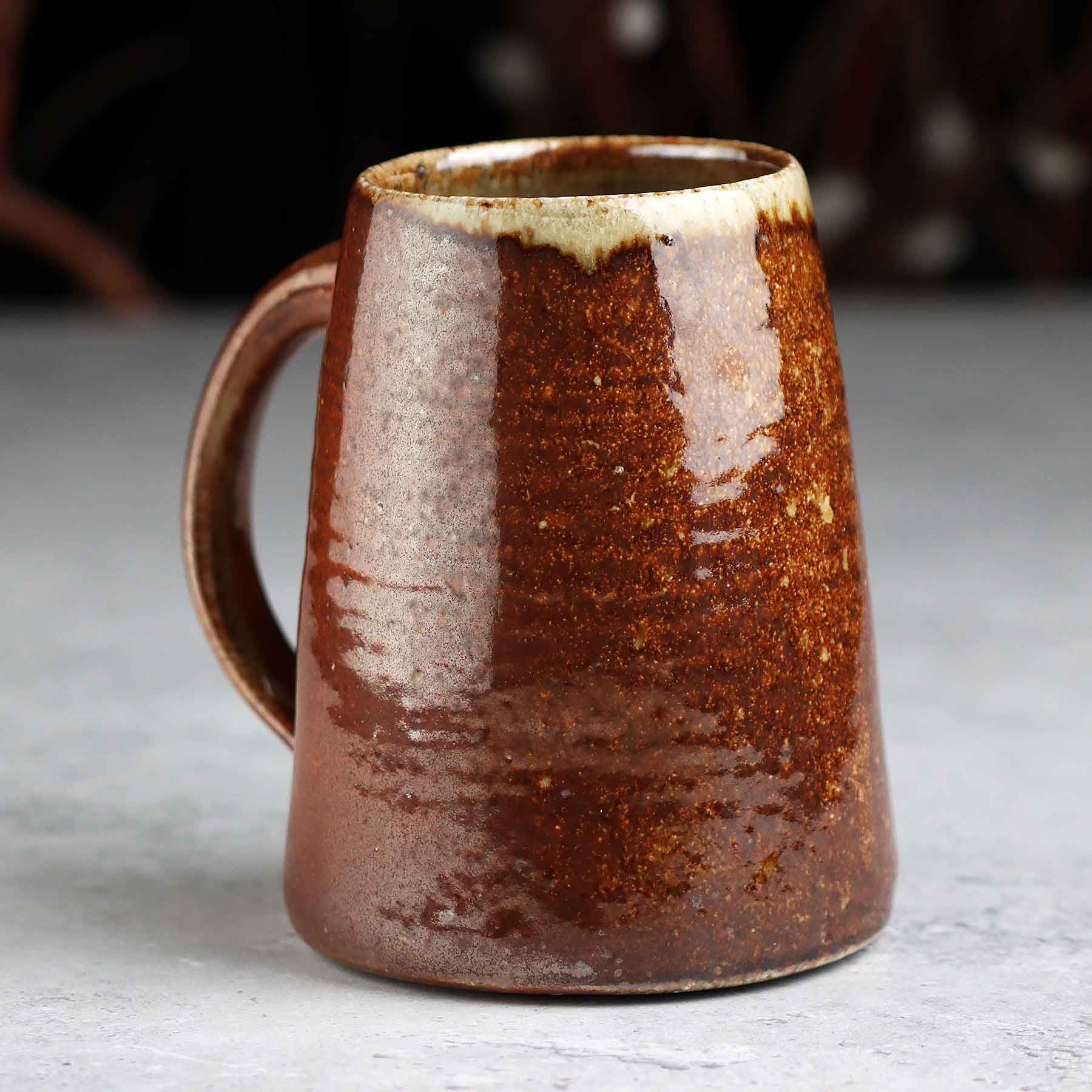 Wood-fired Salt-glazed Mug