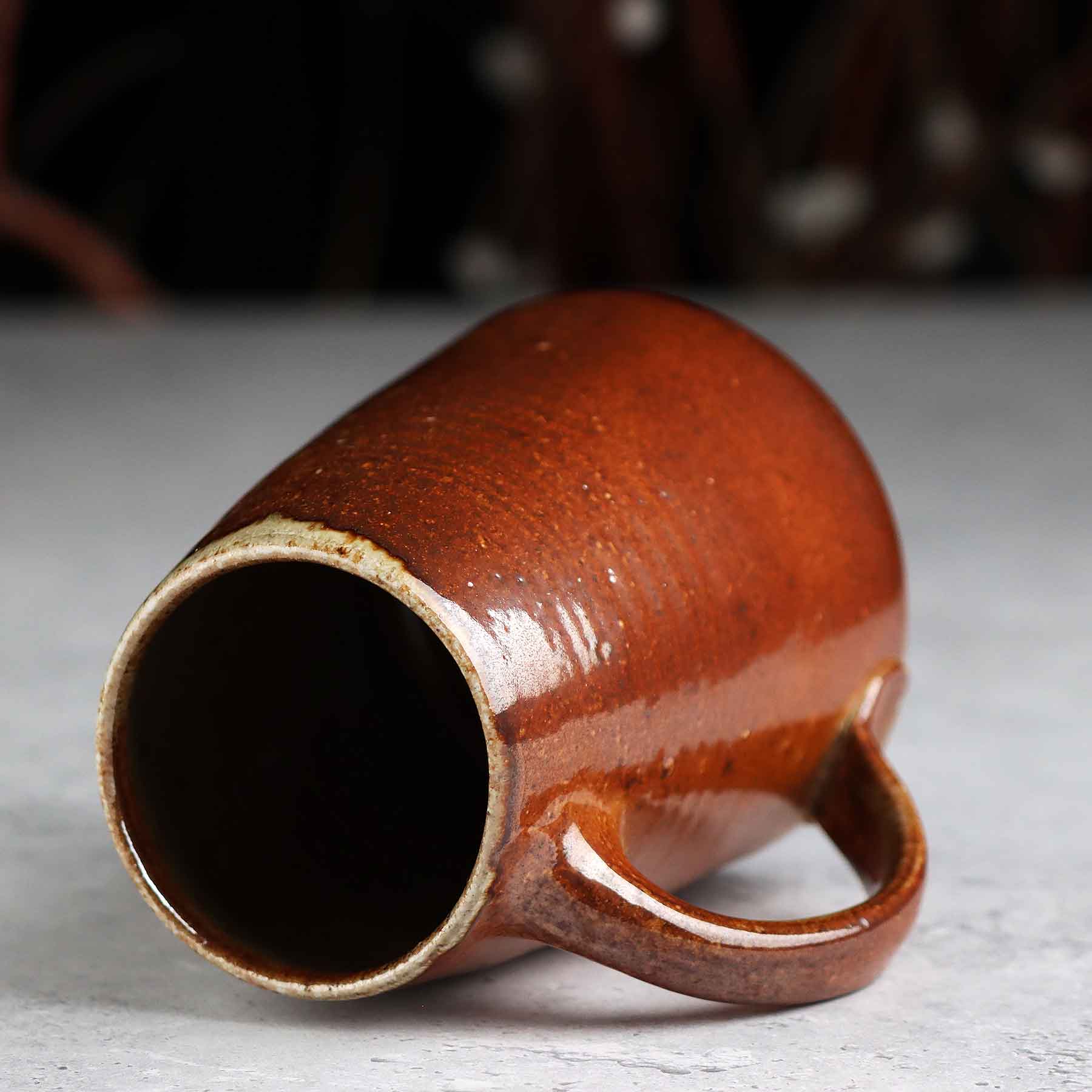 Wood-fired Salt-glazed Mug