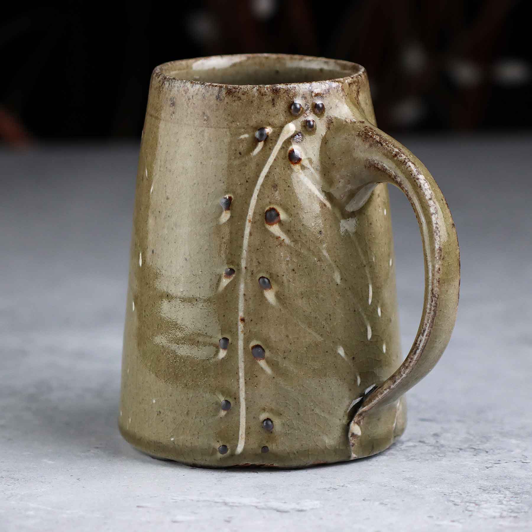 Wood-fired Salt-glazed Mug