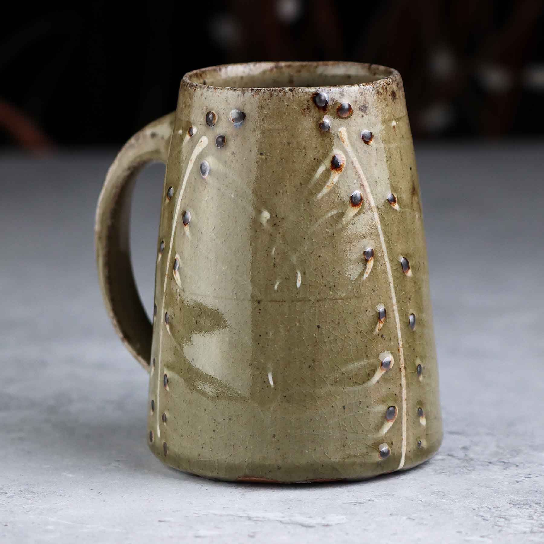 Wood-fired Salt-glazed Mug