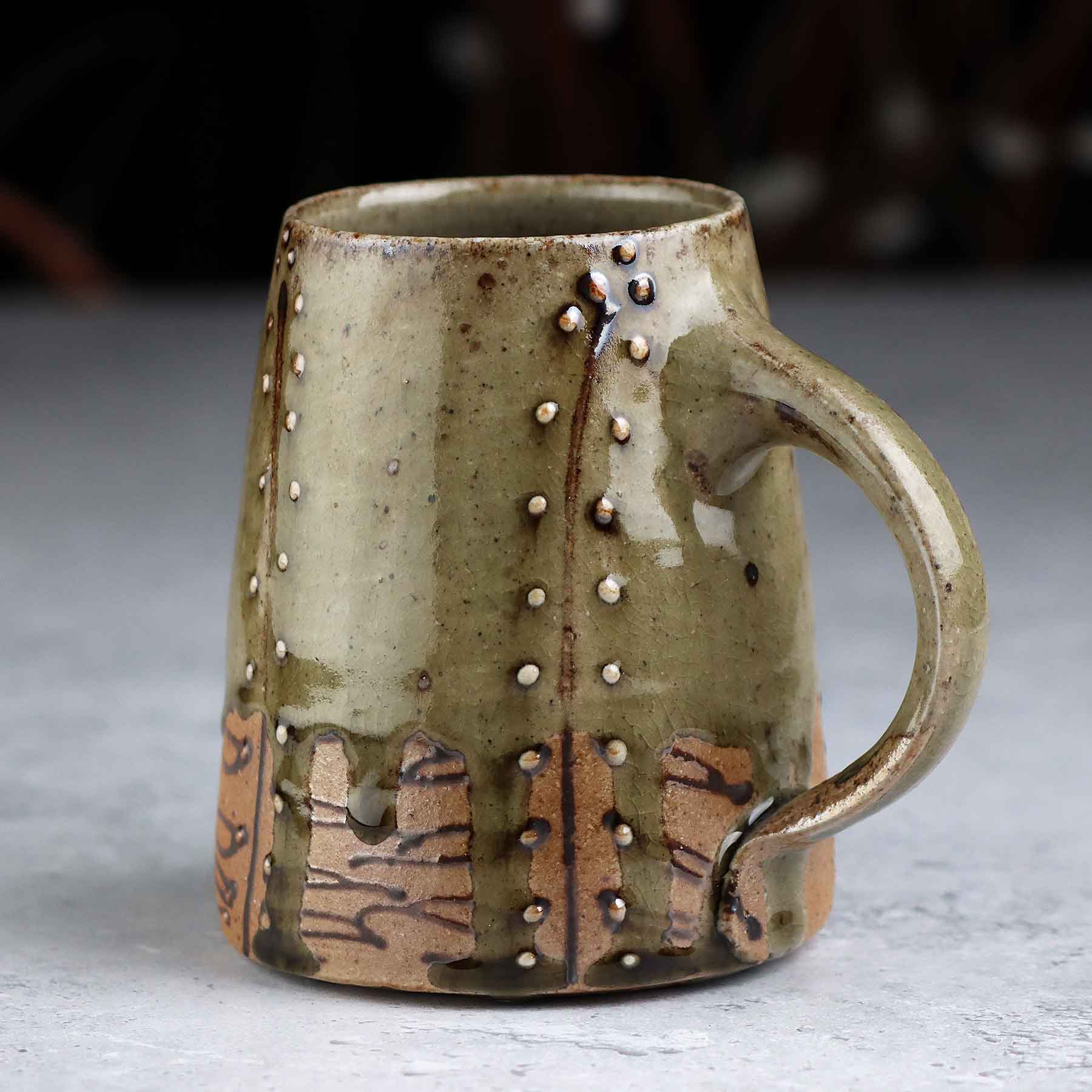 Wood-fired Salt-glazed Mug