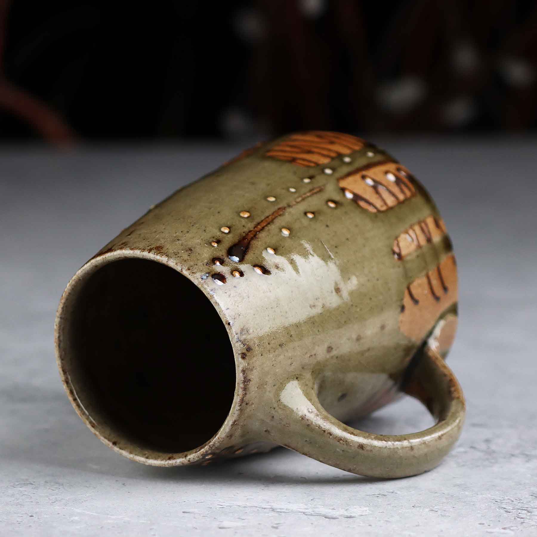 Wood-fired Salt-glazed Mug