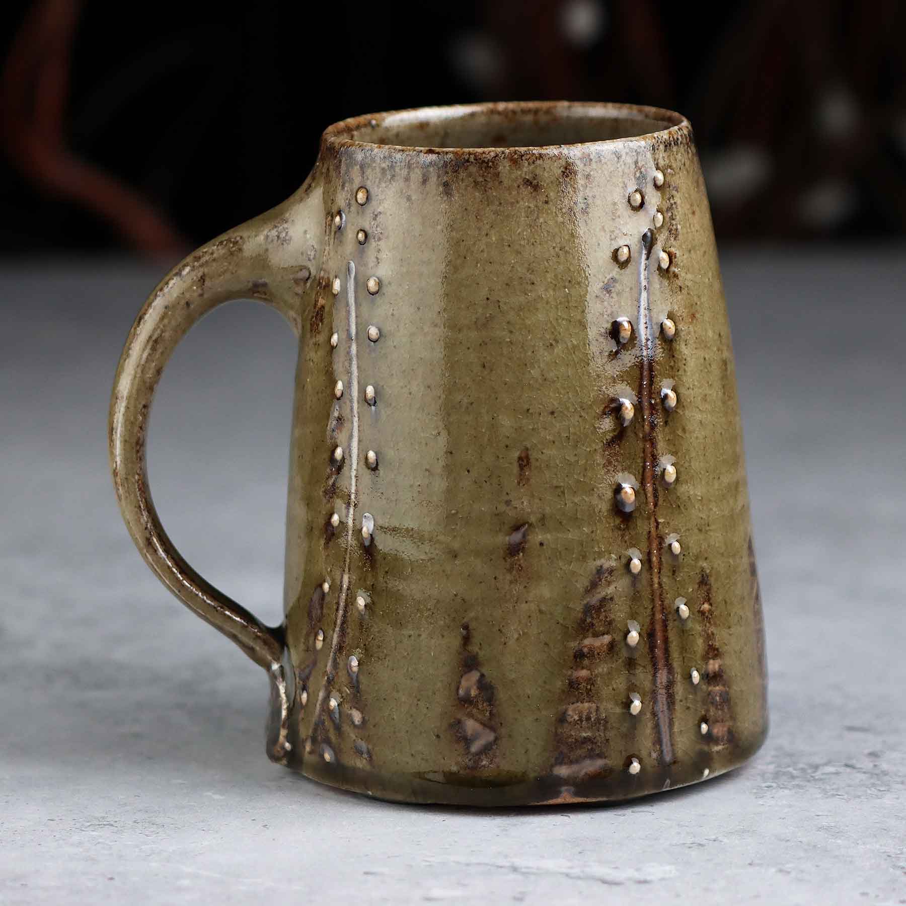 Wood-fired Salt-glazed Mug