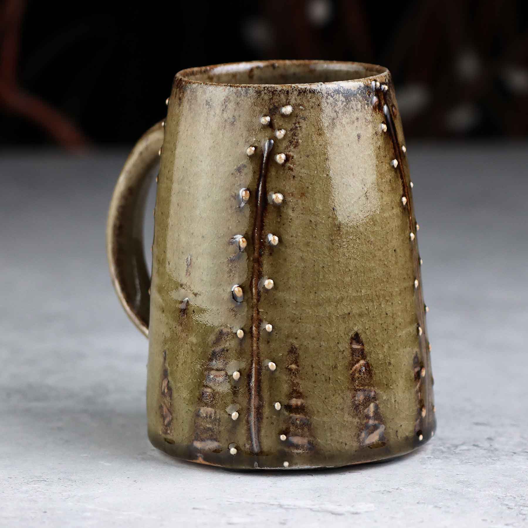 Wood-fired Salt-glazed Mug