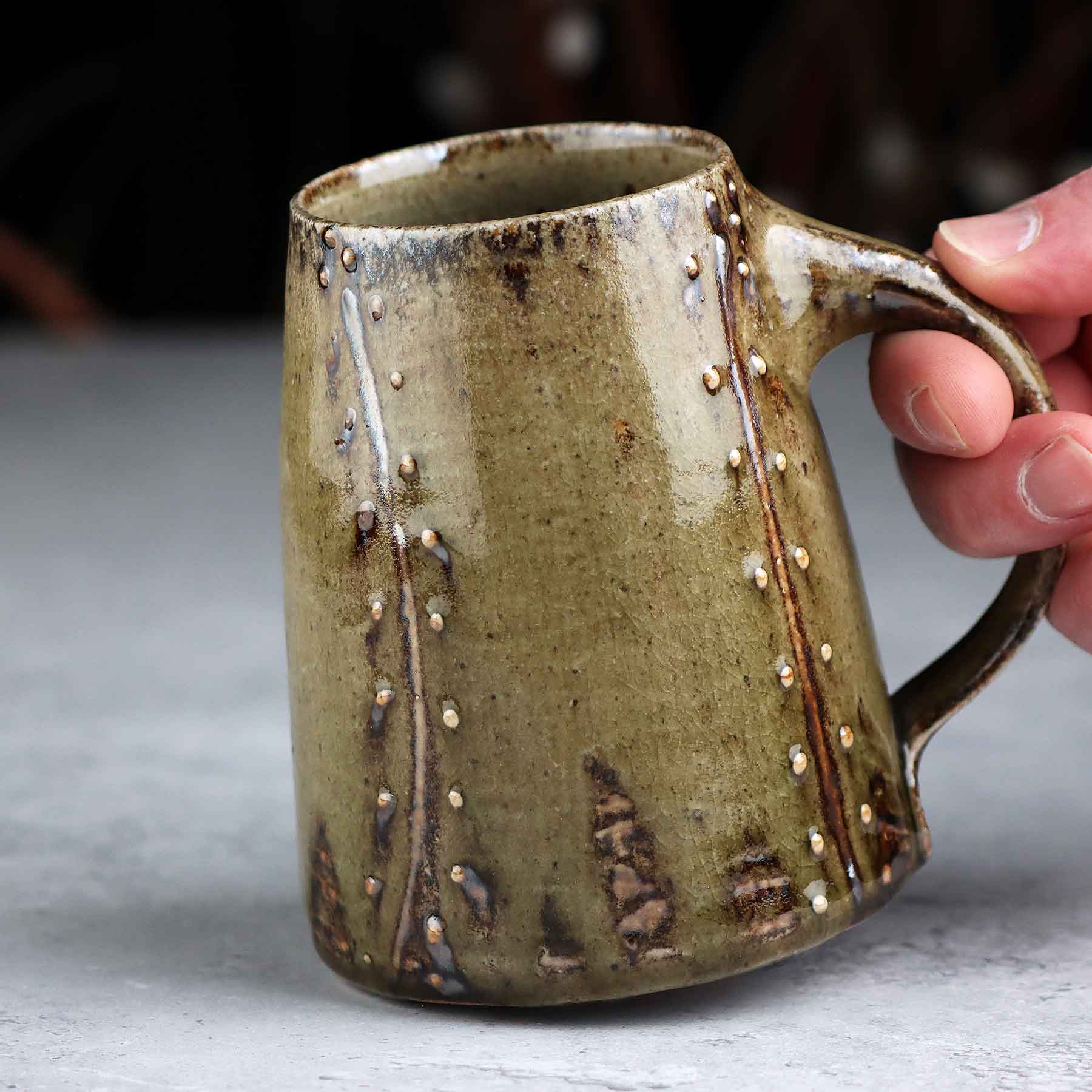 Wood-fired Salt-glazed Mug