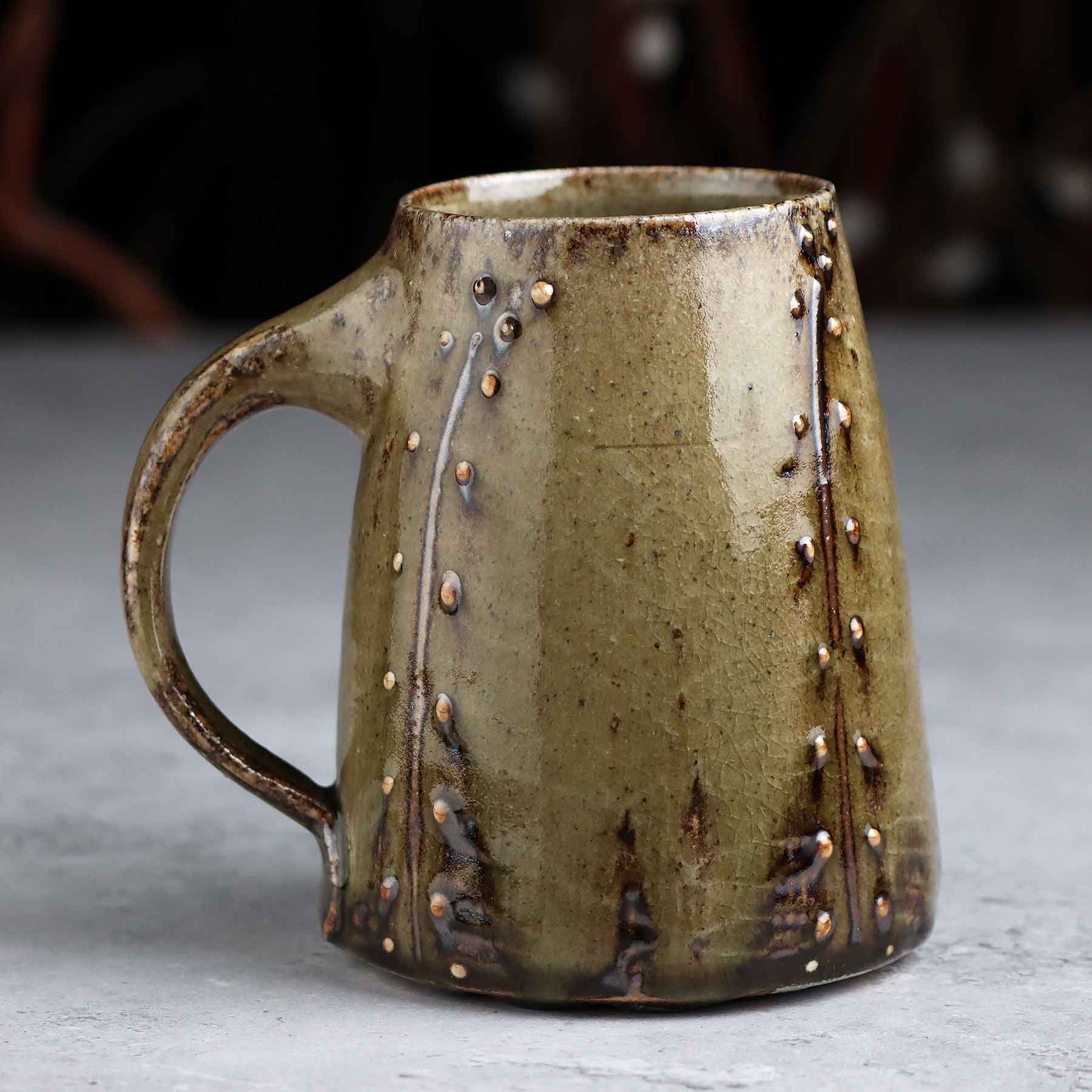 Wood-fired Salt-glazed Mug