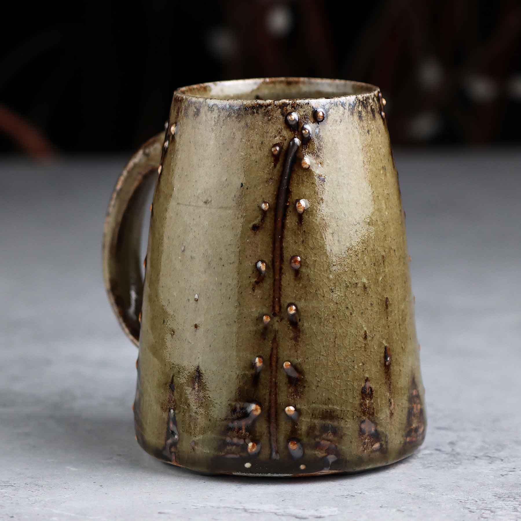 Wood-fired Salt-glazed Mug