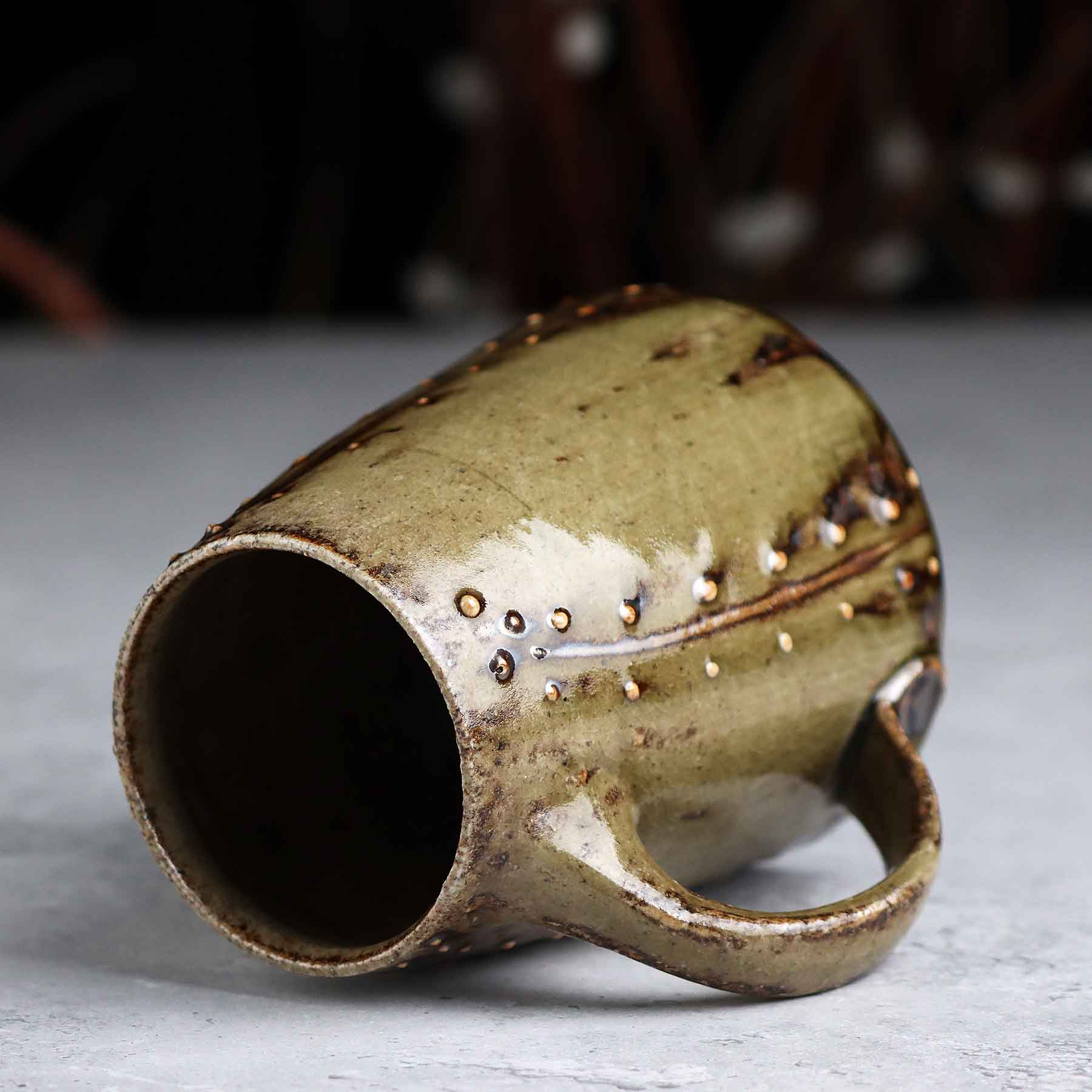 Wood-fired Salt-glazed Mug