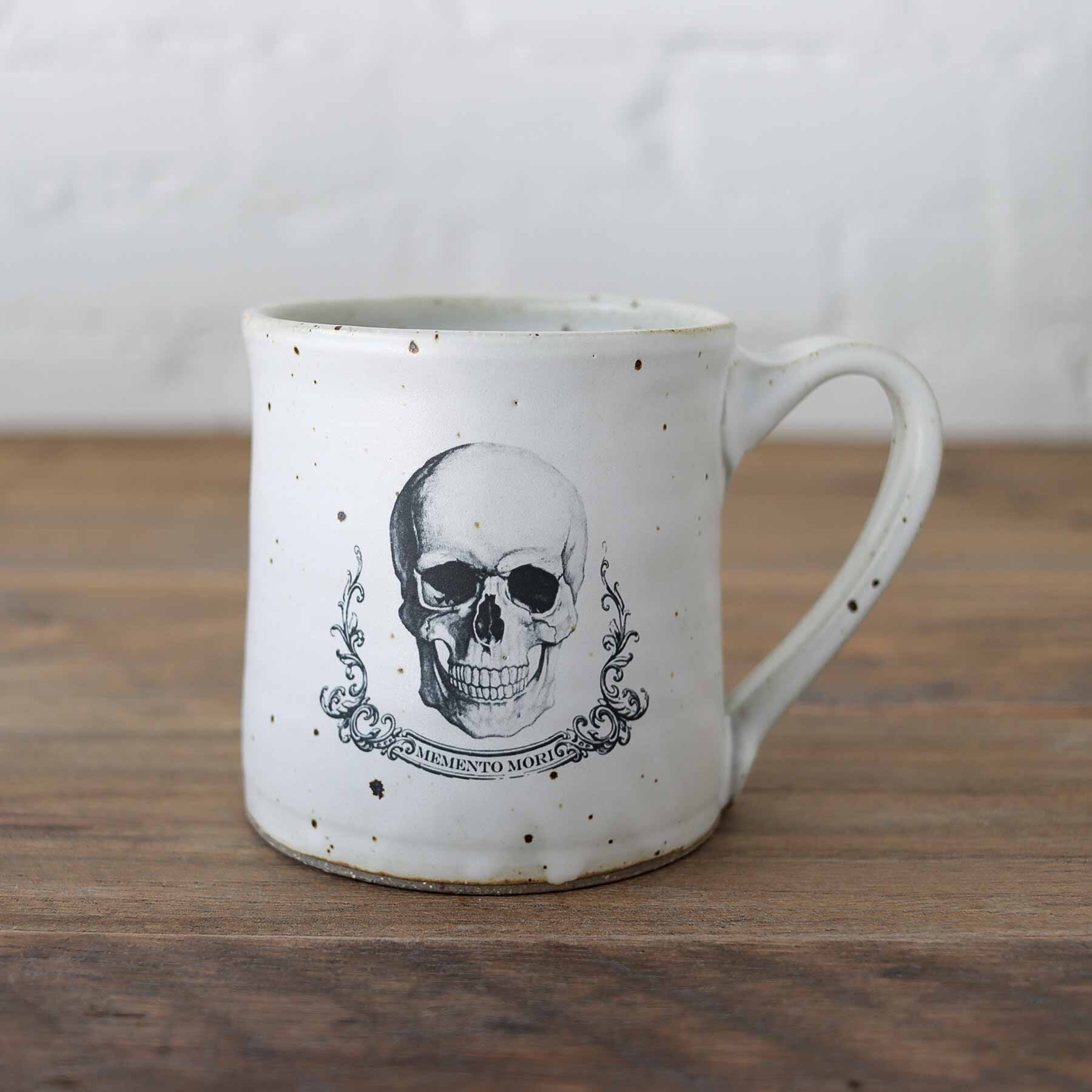 Memento Mori Skull Mug