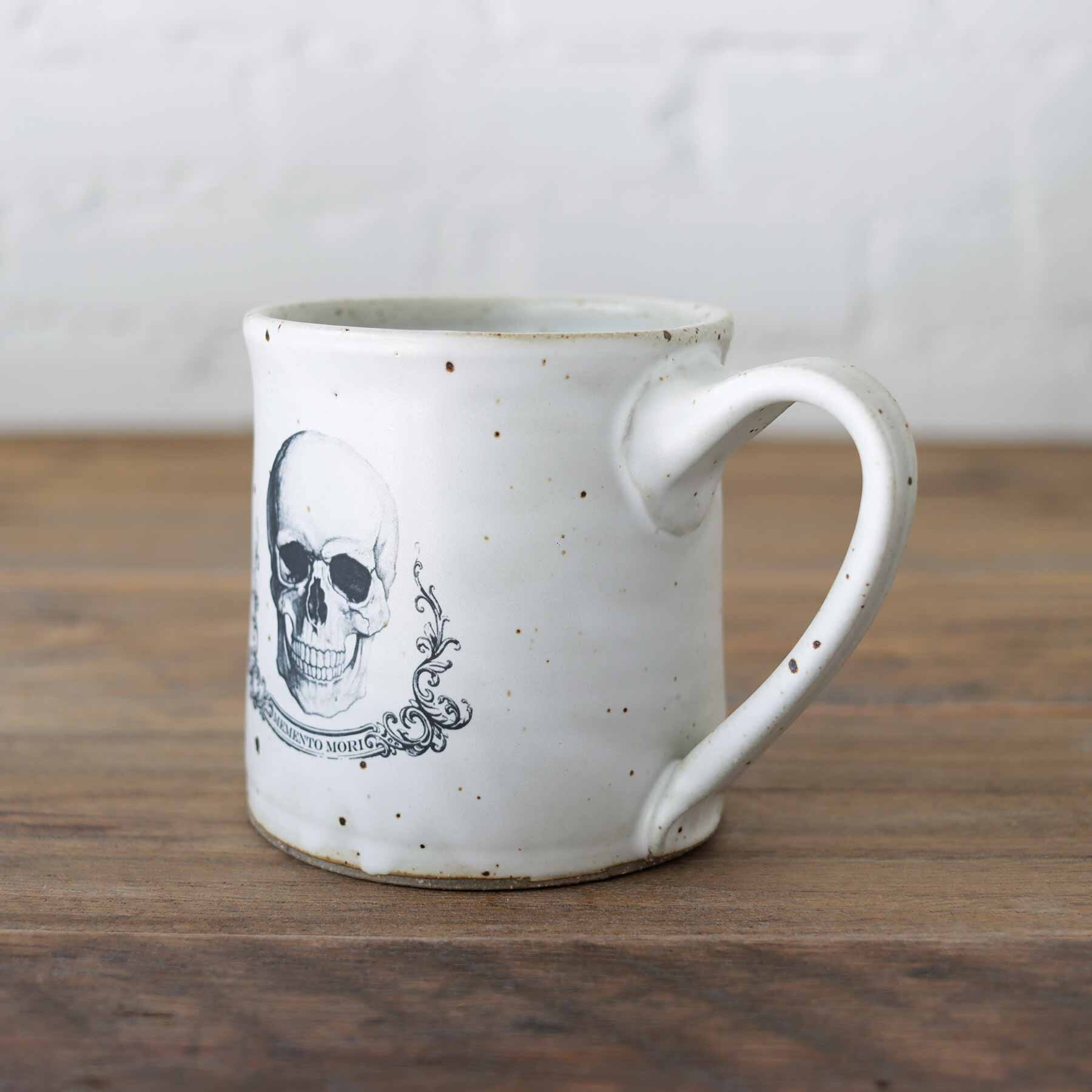 Memento Mori Skull Mug