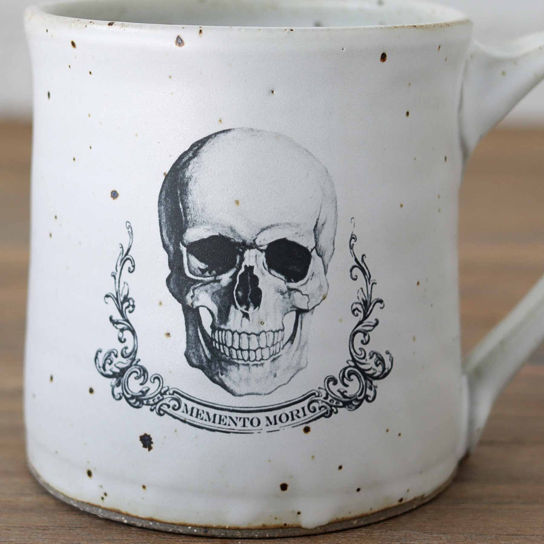 Memento Mori Skull Mug