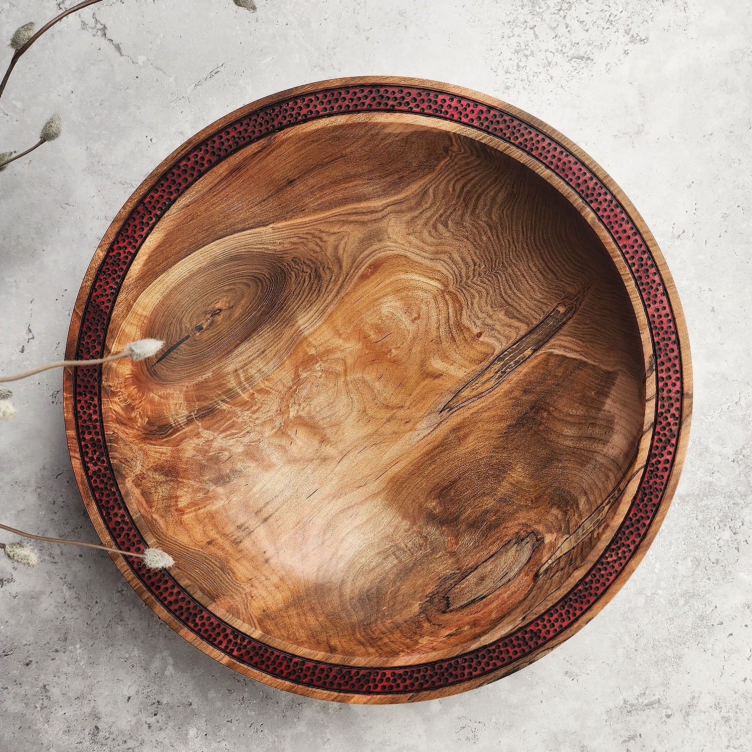 Maple Pyro Rim Bowl