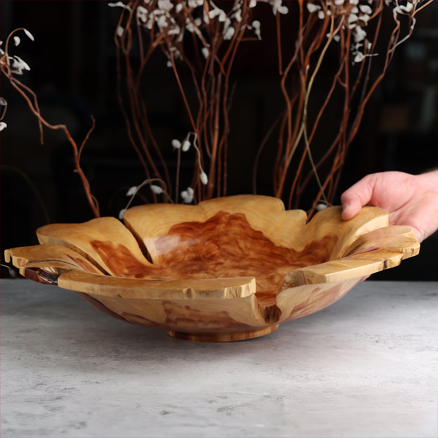 Cedar End-grain Bowl