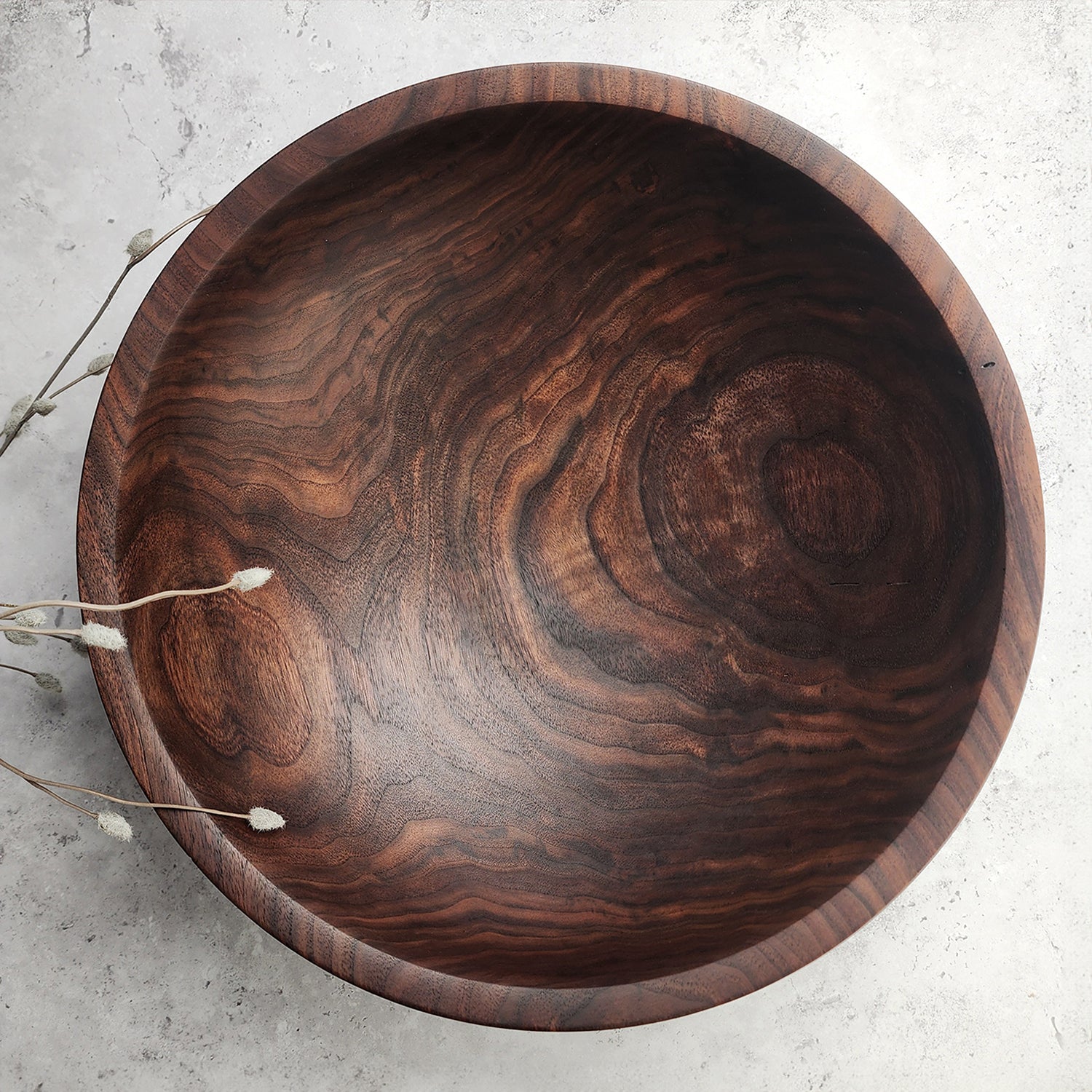 Large Black Walnut Bowl