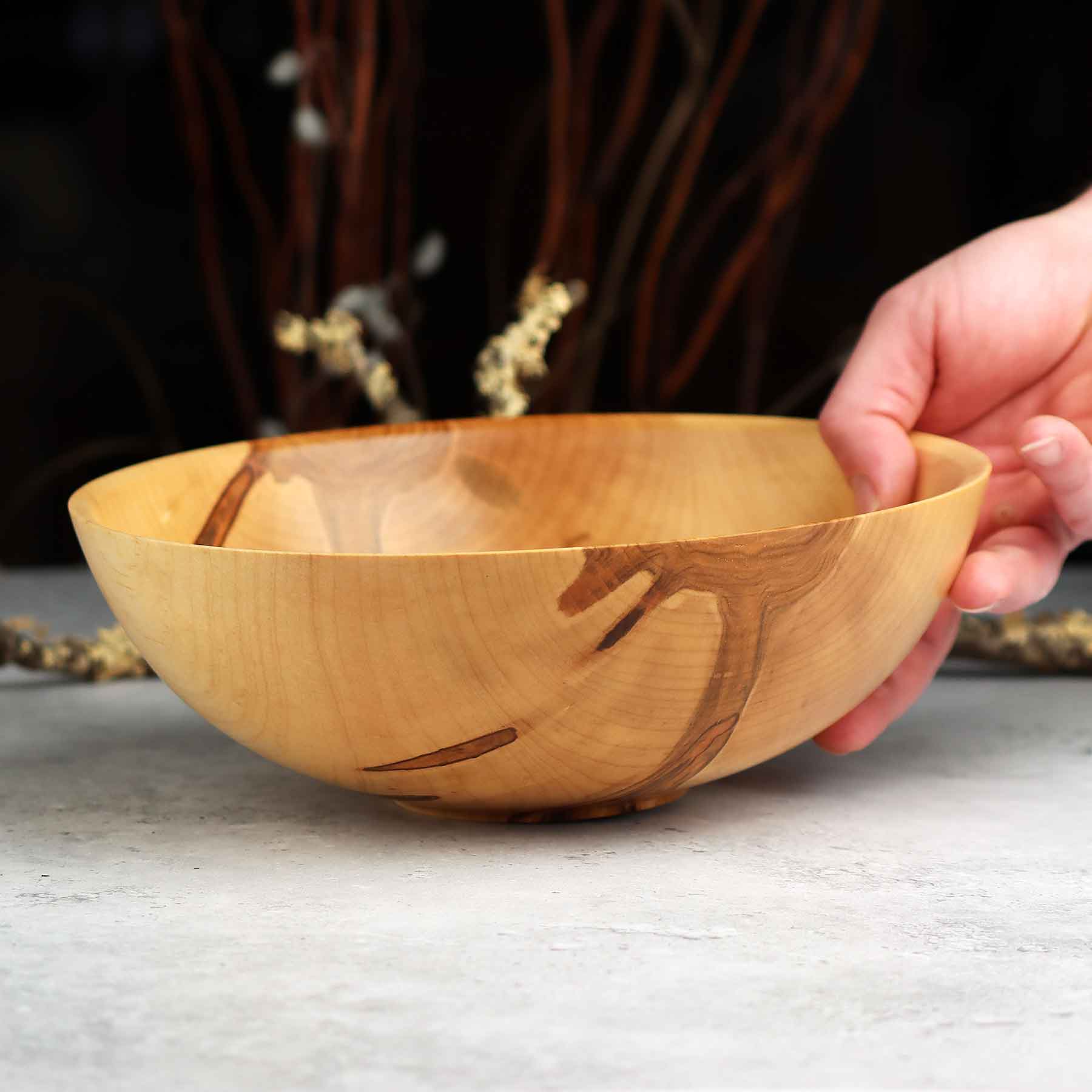 Maple Bowl for Helene Artists