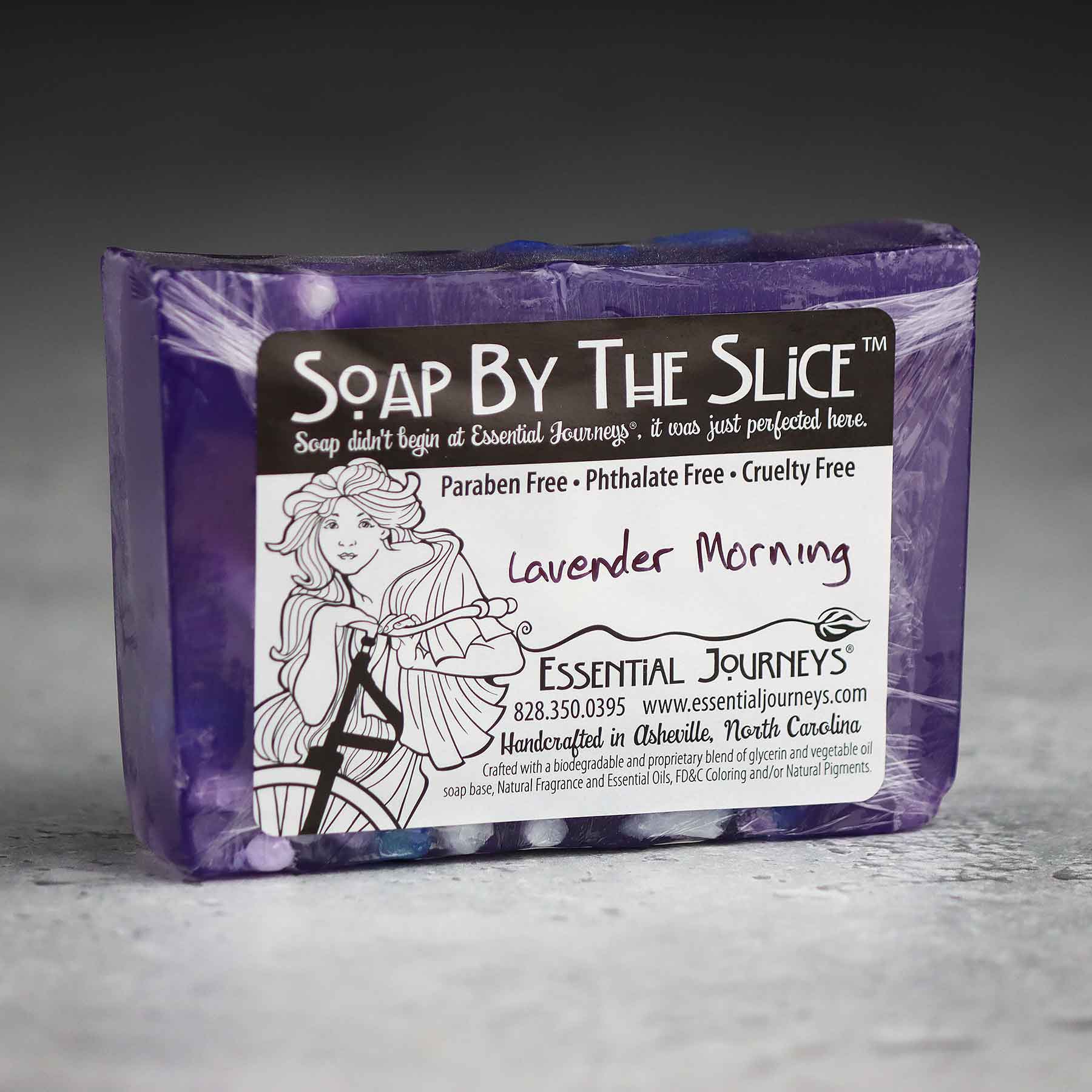 Lavender Morning Soap By the Slice